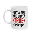 True Crime Lover Gift Ceramic Mug for Mystery Fans True Crime Enthusiast Mug Perfect Gift for True Crime Obsessed Readers Mystery Books & TV