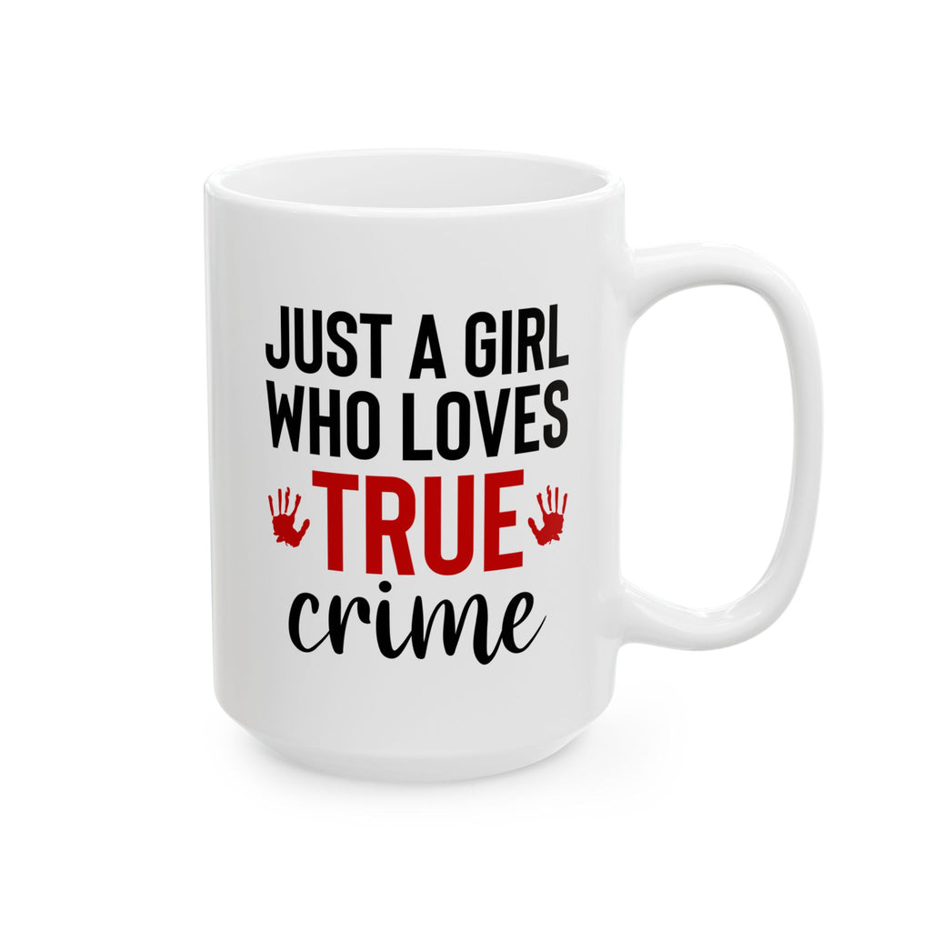 True Crime Lover Gift Ceramic Mug for Mystery Fans True Crime Enthusiast Mug Perfect Gift for True Crime Obsessed Readers Mystery Books & TV