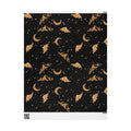 ACOTAR Themed Night Court Wrapping Paper Design Wing Pattern Star Theme Rhysand Gift Wrap Black Gold Decor Mountain Art Fantasy Gift Wrap