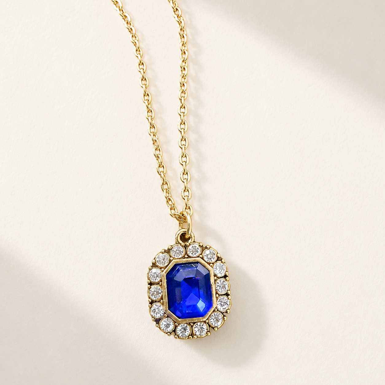 Bridgerton Inspired Necklaces – Regency Era Halo Crystal Pendants