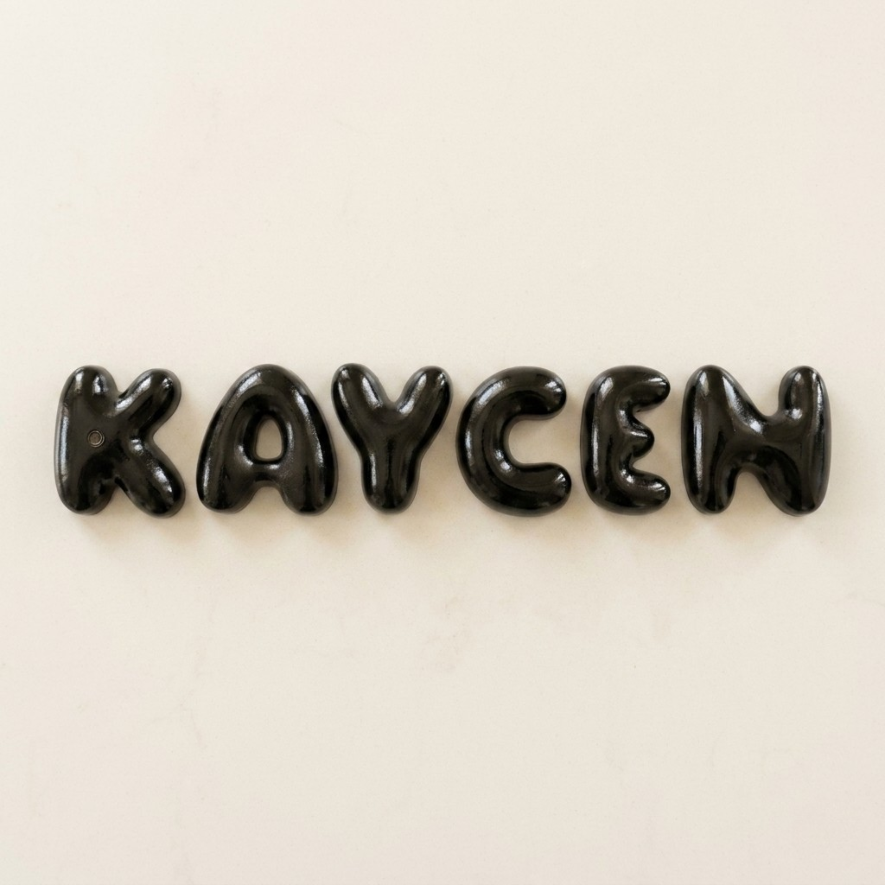 Custom Bubble Letter Name Sign 3D Printed Nursery Decor Personalized Wooden Name Plaque Pastel Wall Decor Baby Gift