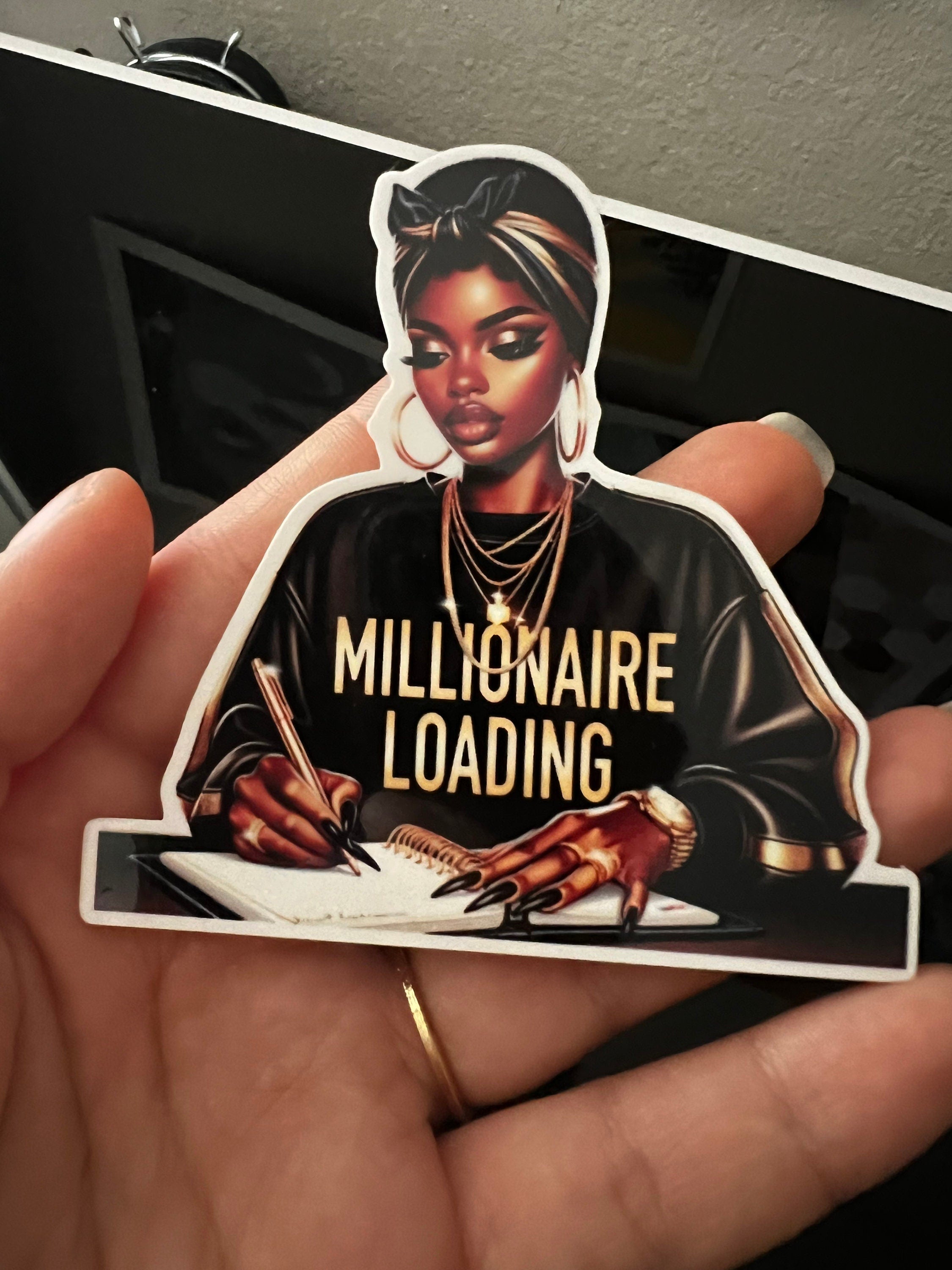 Black Girl Magic Stickers 4 Pack