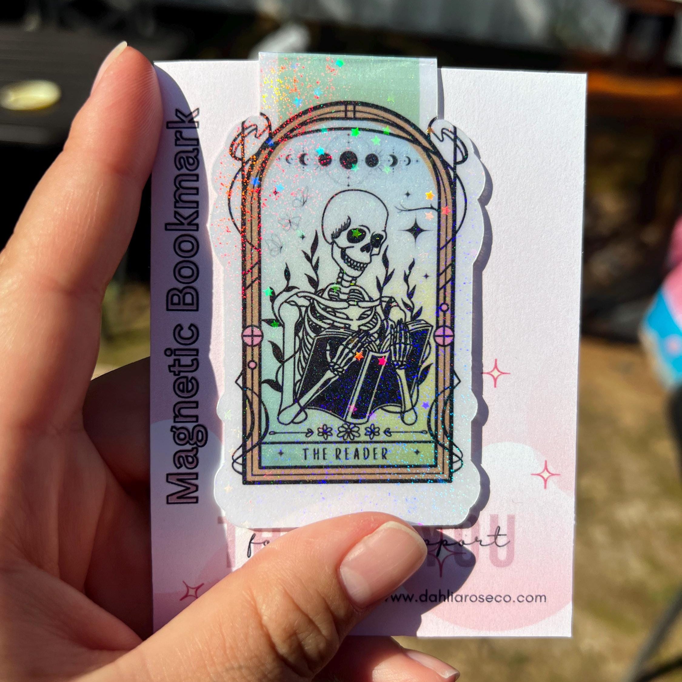Spooky Lovers Magnetic Bookmarks Halloween Themed