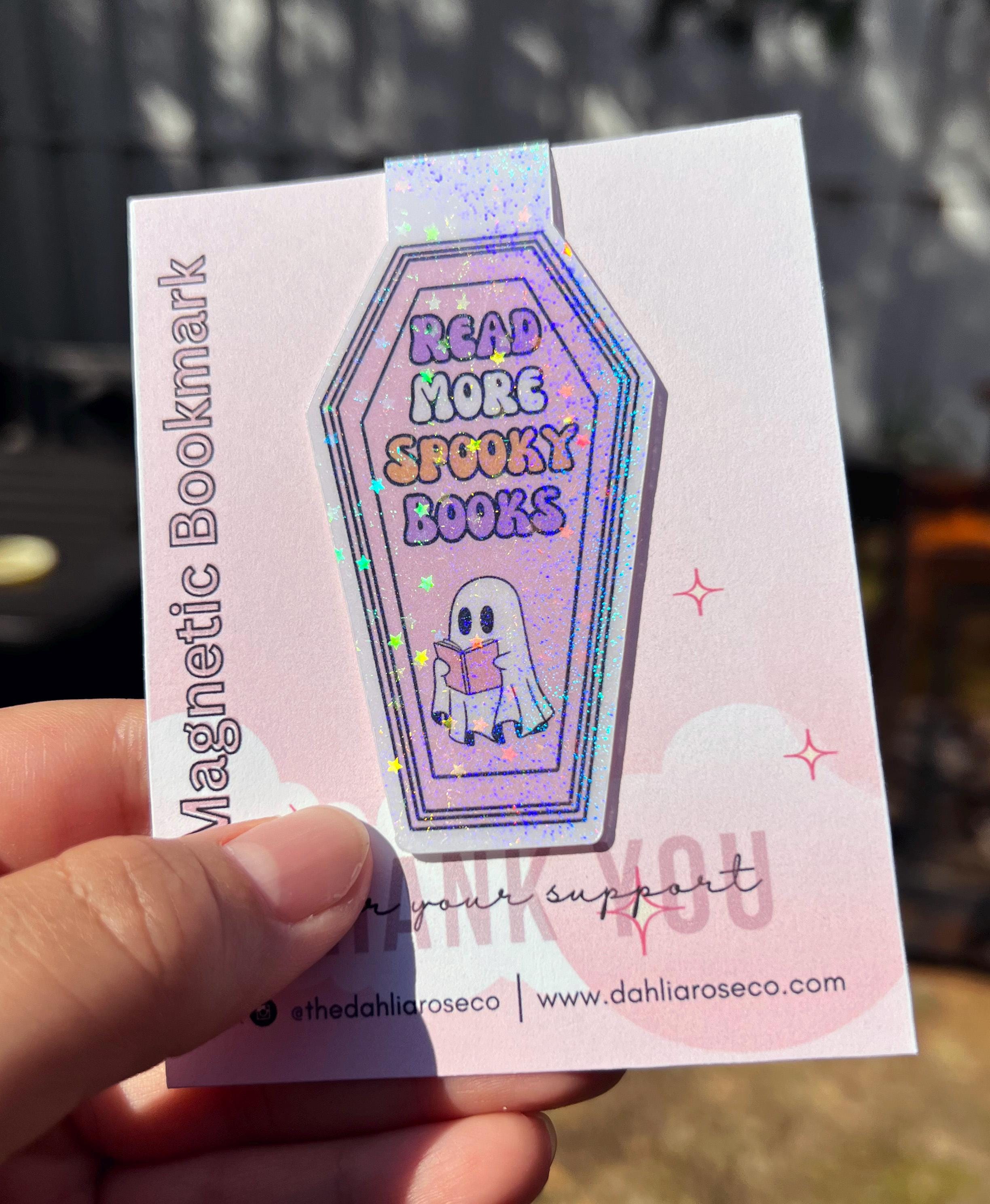 Spooky Lovers Magnetic Bookmarks Halloween Themed