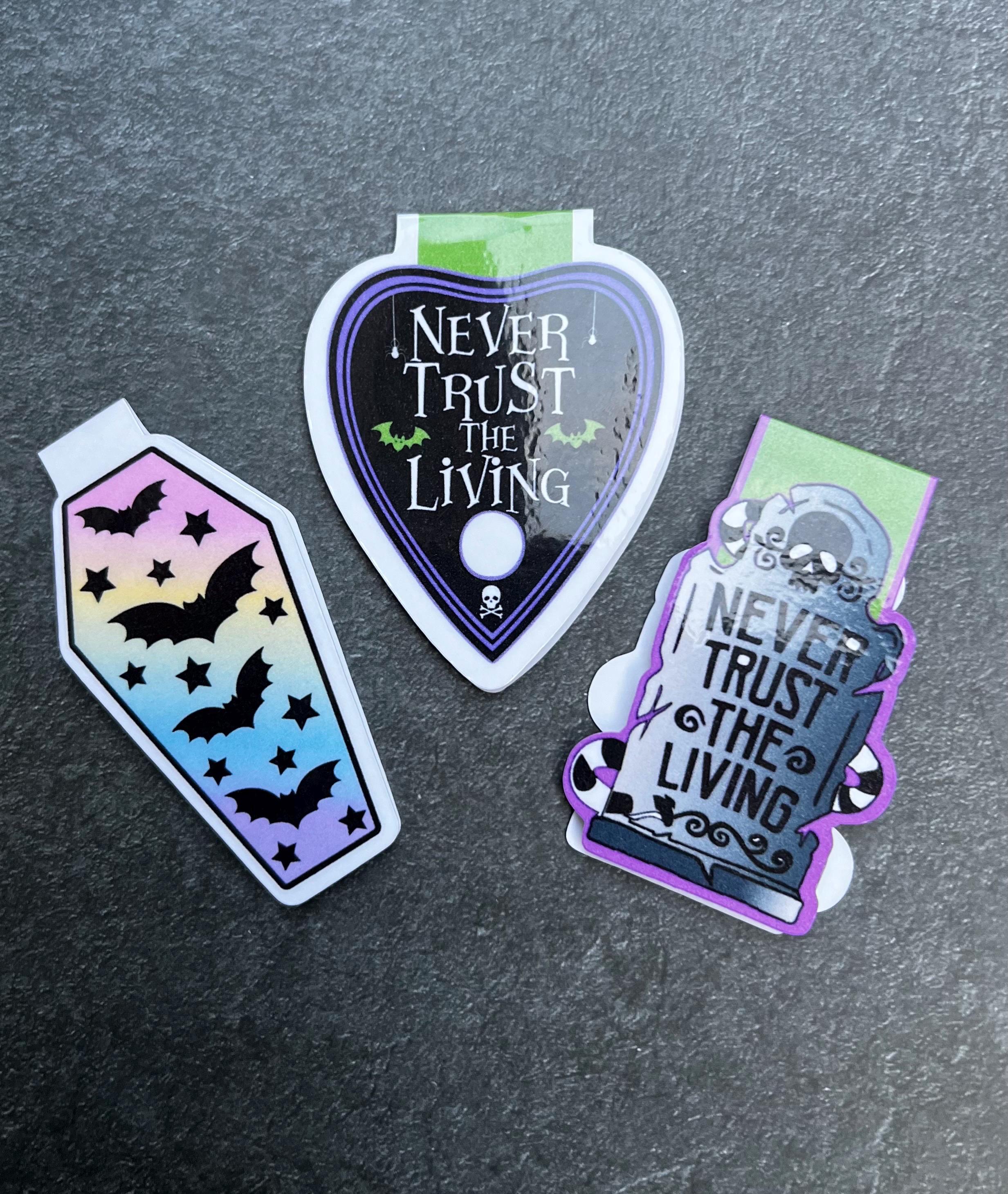 Never Trust The Living Magnetic Bookmark Bundle