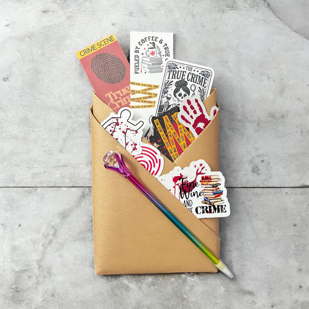 True Crime Blind Date With A Book Mystery Surprise Bundle for True Crime Junkie
