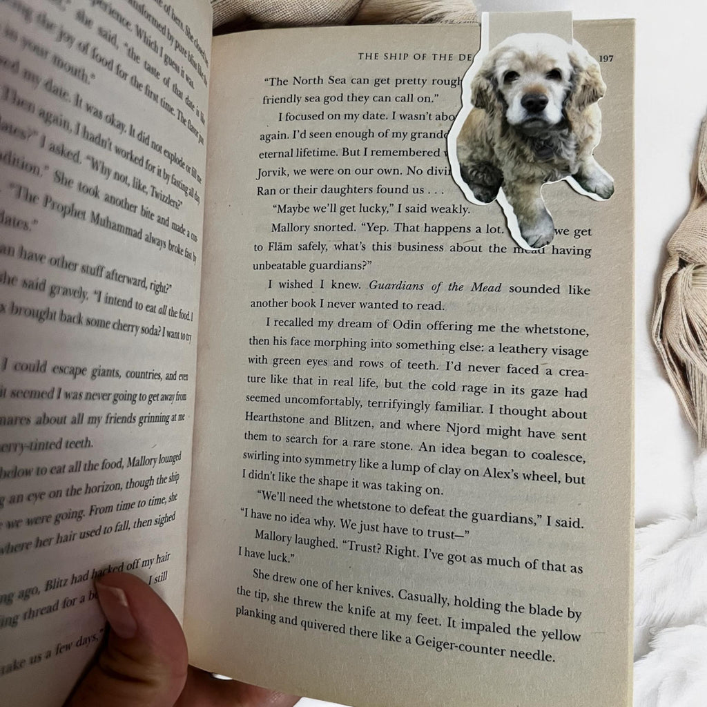 Personalized Photo Magnetic Bookmark-Custom Picture Bookmark