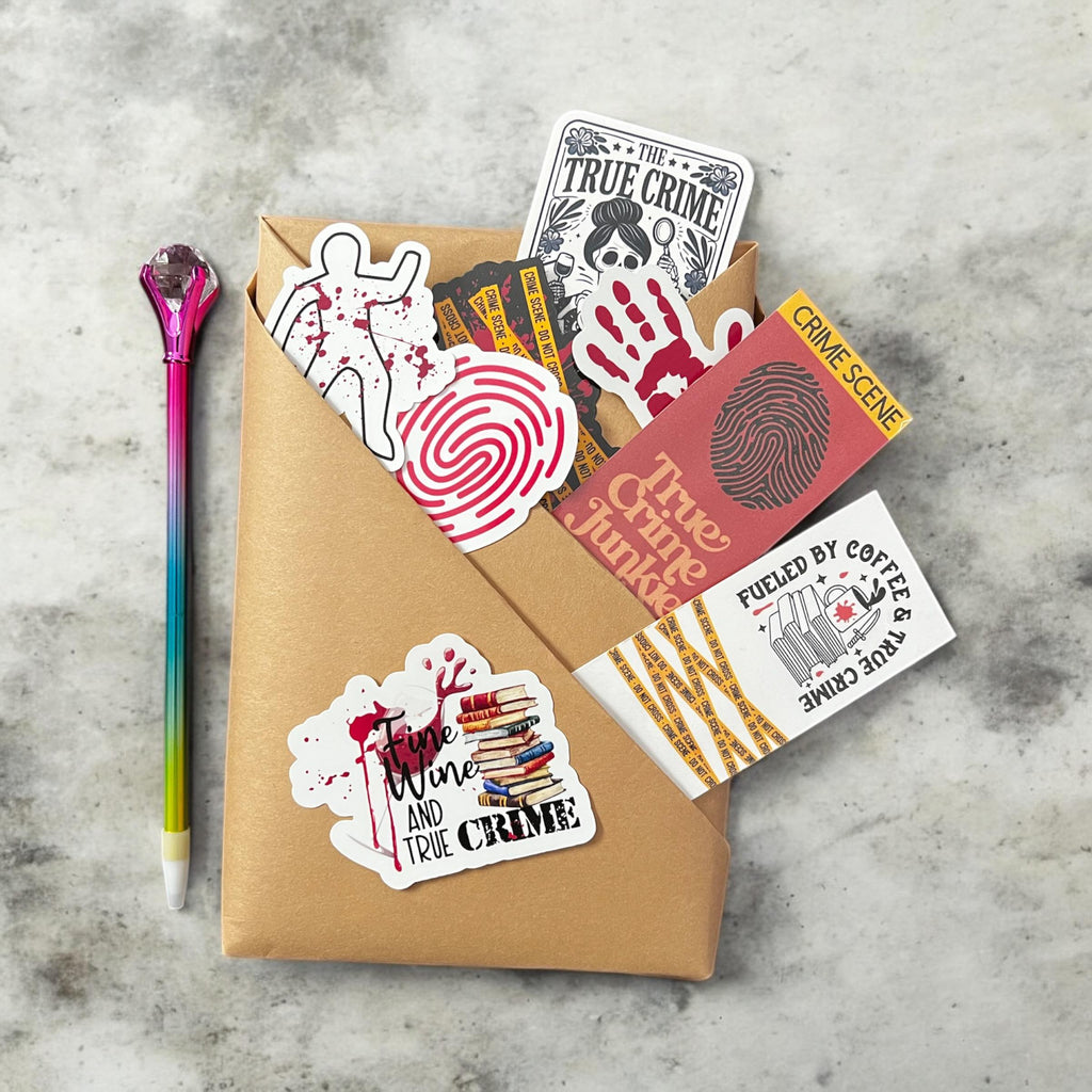True Crime Blind Date With A Book Mystery Surprise Bundle for True Crime Junkie