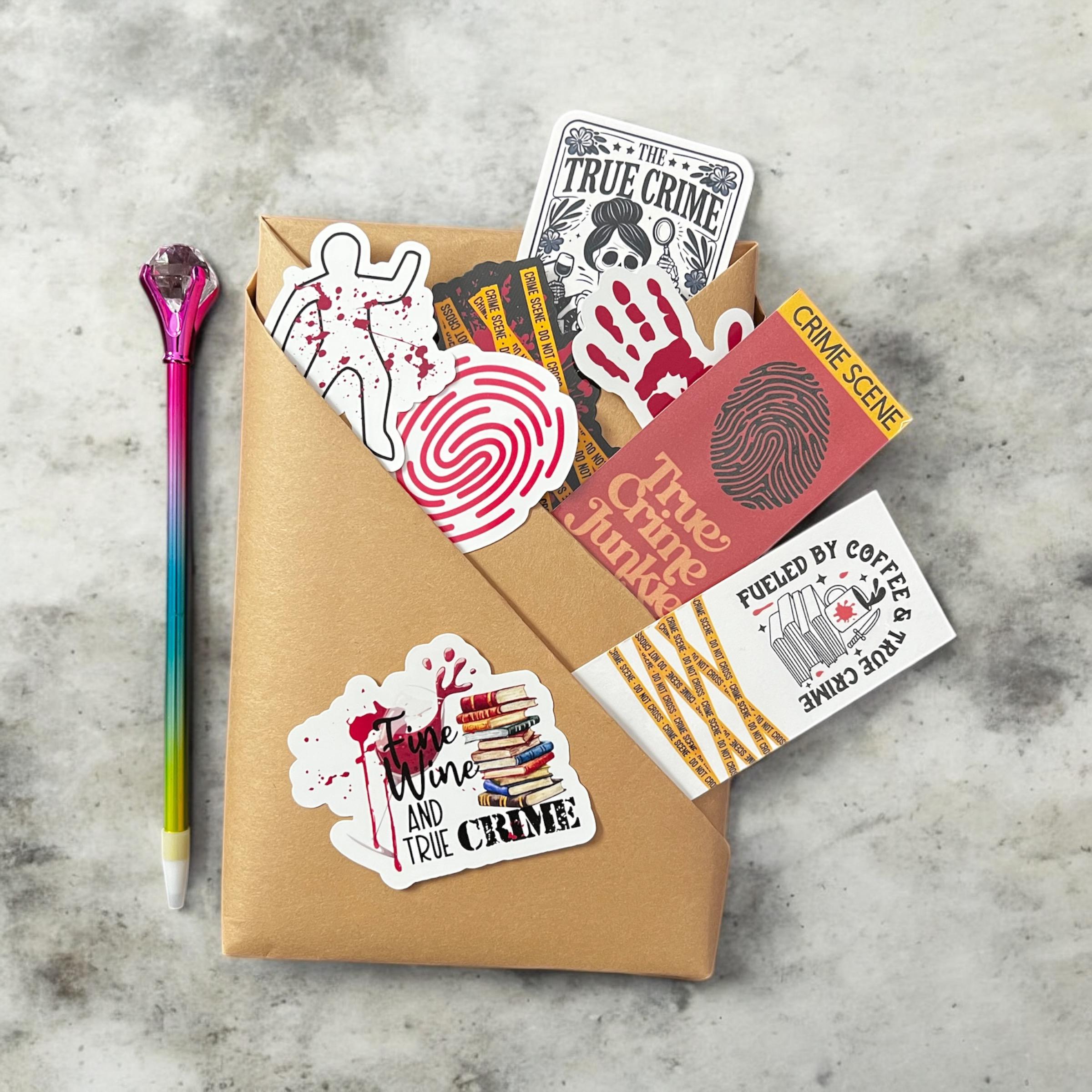 True Crime Blind Date With A Book Mystery Surprise Bundle for True Crime Junkie