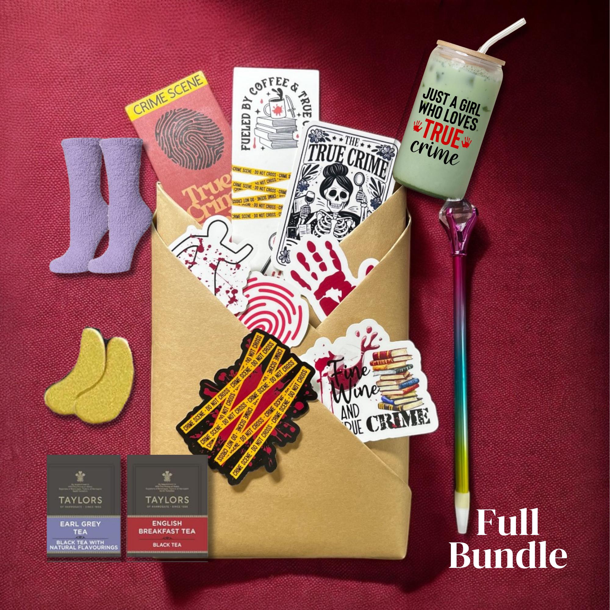 True Crime Blind Date With A Book Mystery Surprise Bundle for True Crime Junkie
