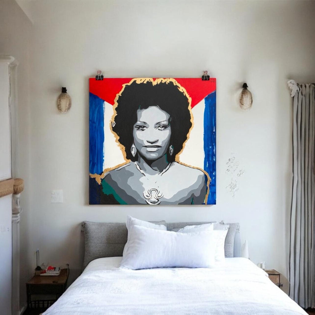 Celia Azucar Poster Salsa Music Lovers Wall Art