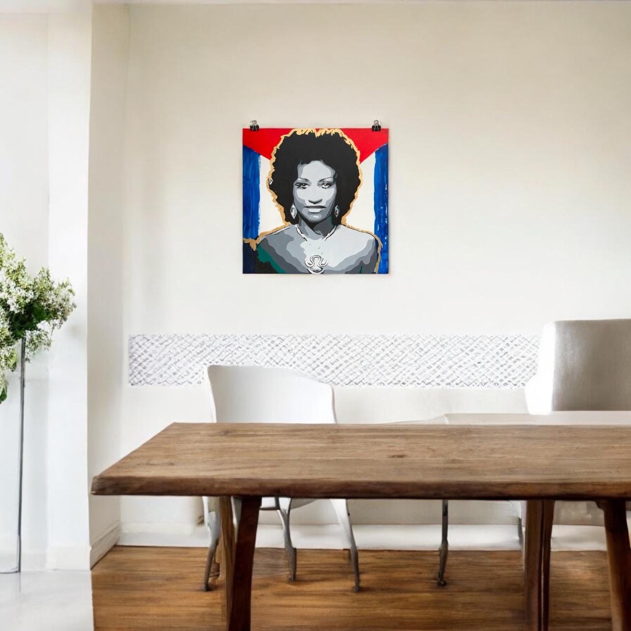 Celia Azucar Poster Salsa Music Lovers Wall Art