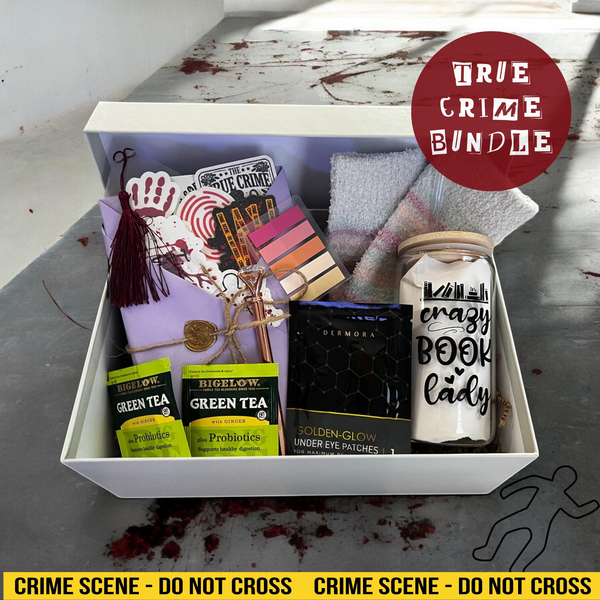 True Crime Blind Date With A Book Mystery Surprise Bundle for True Crime Junkie