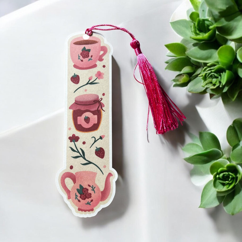 Tea Party Bookmark