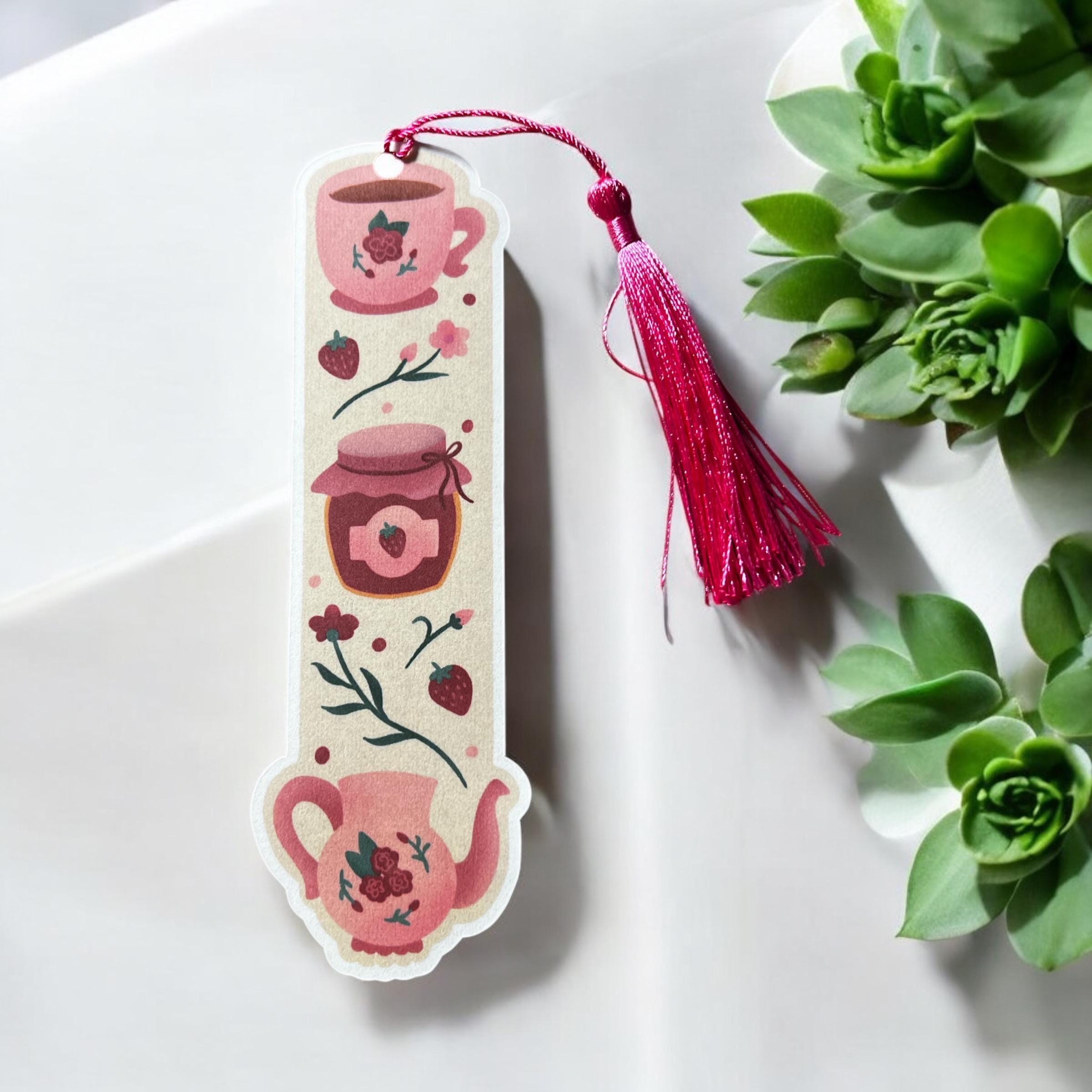 Tea Party Bookmark