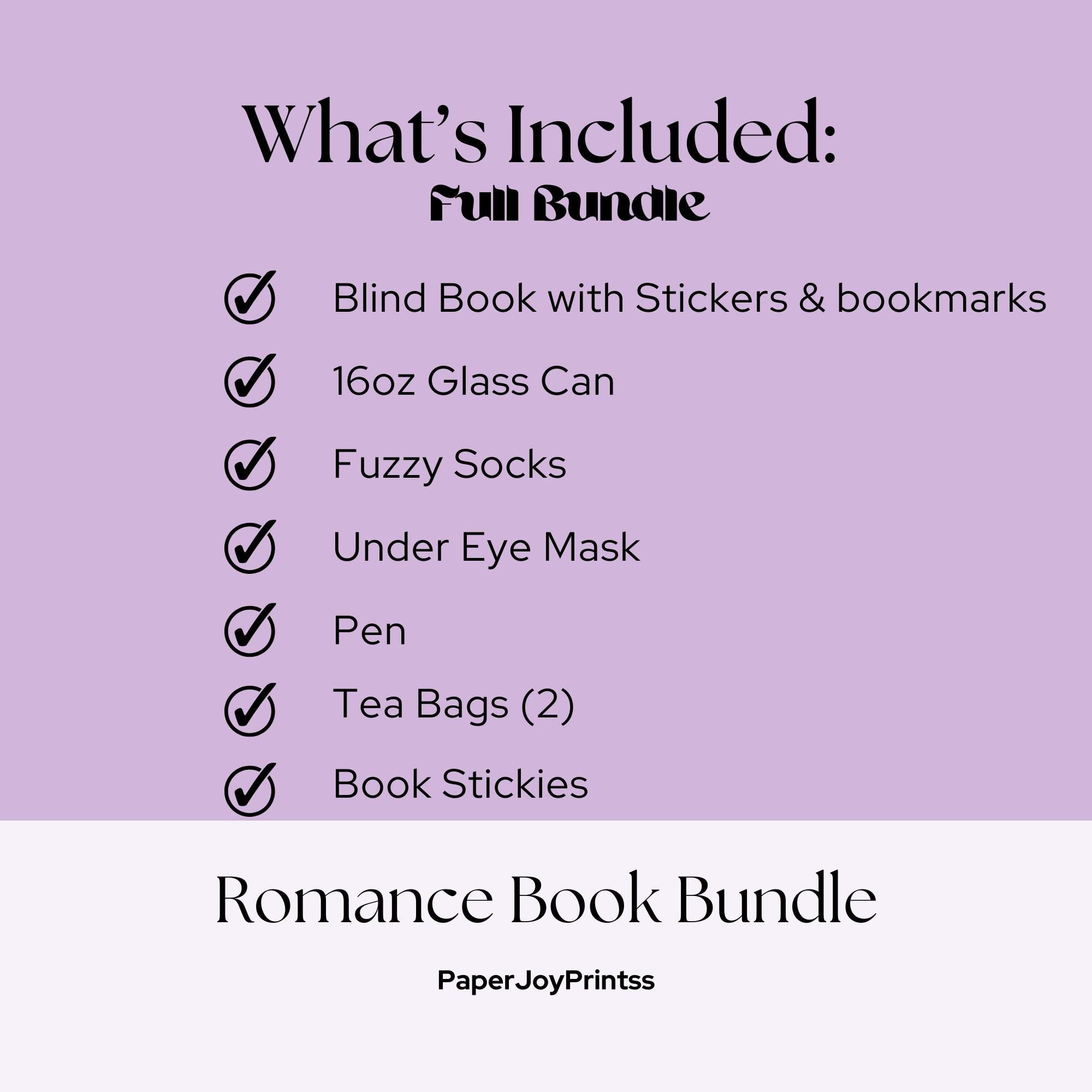 Romance Book Gift Box – Surprise Blind Date Bundle for Readers