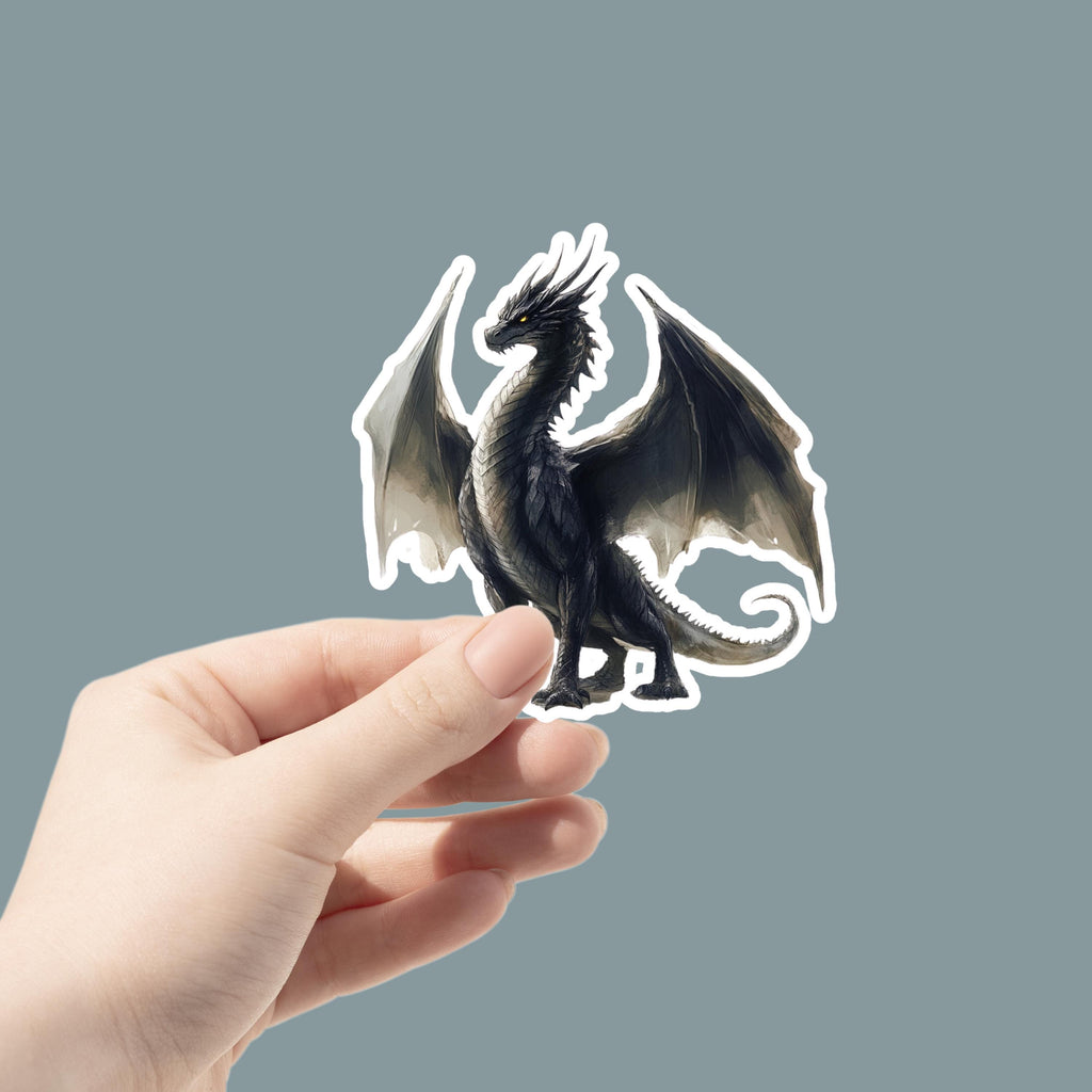 Golden Dragon Sticker Andarna Vinyl Sticker Water Resistant Sticker for Laptops and Journals Fourth Wing Themed Stickers