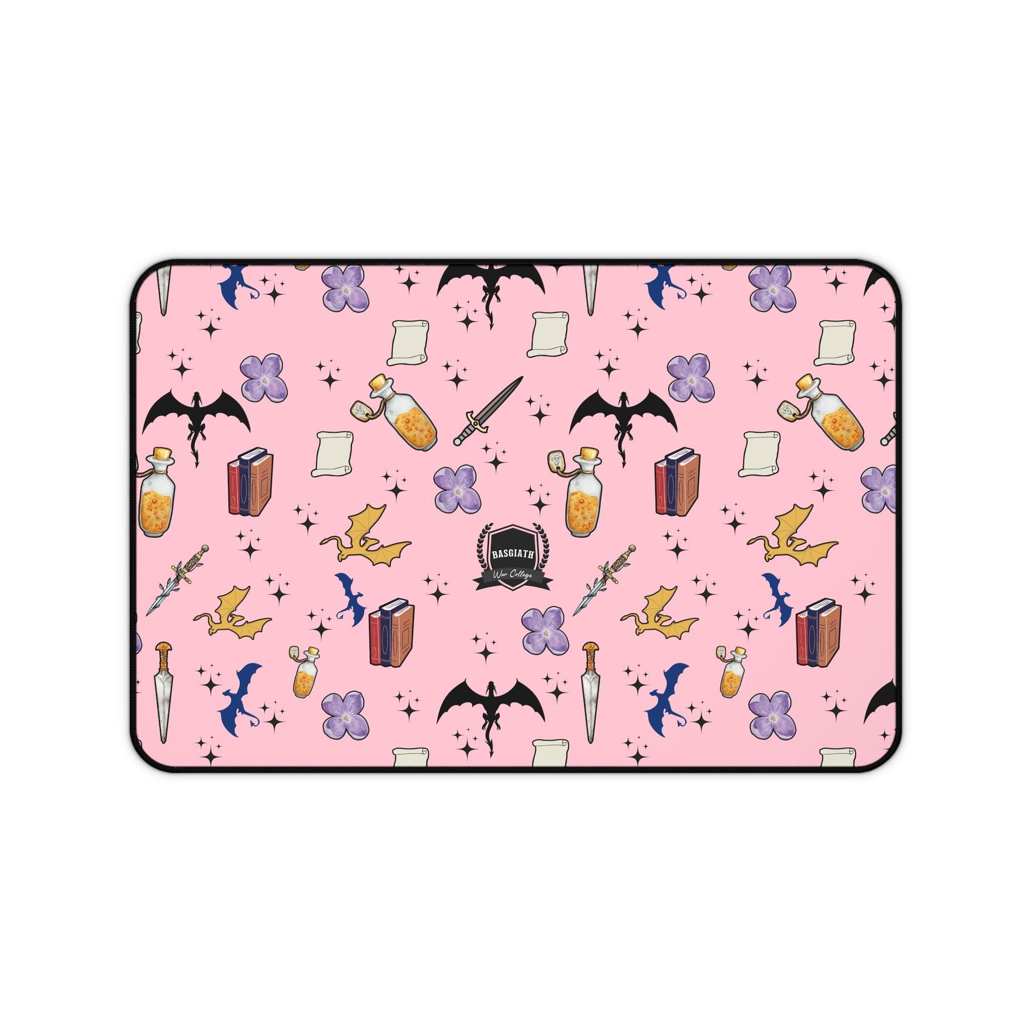 4th Wing Inspired Computer Desk Mat