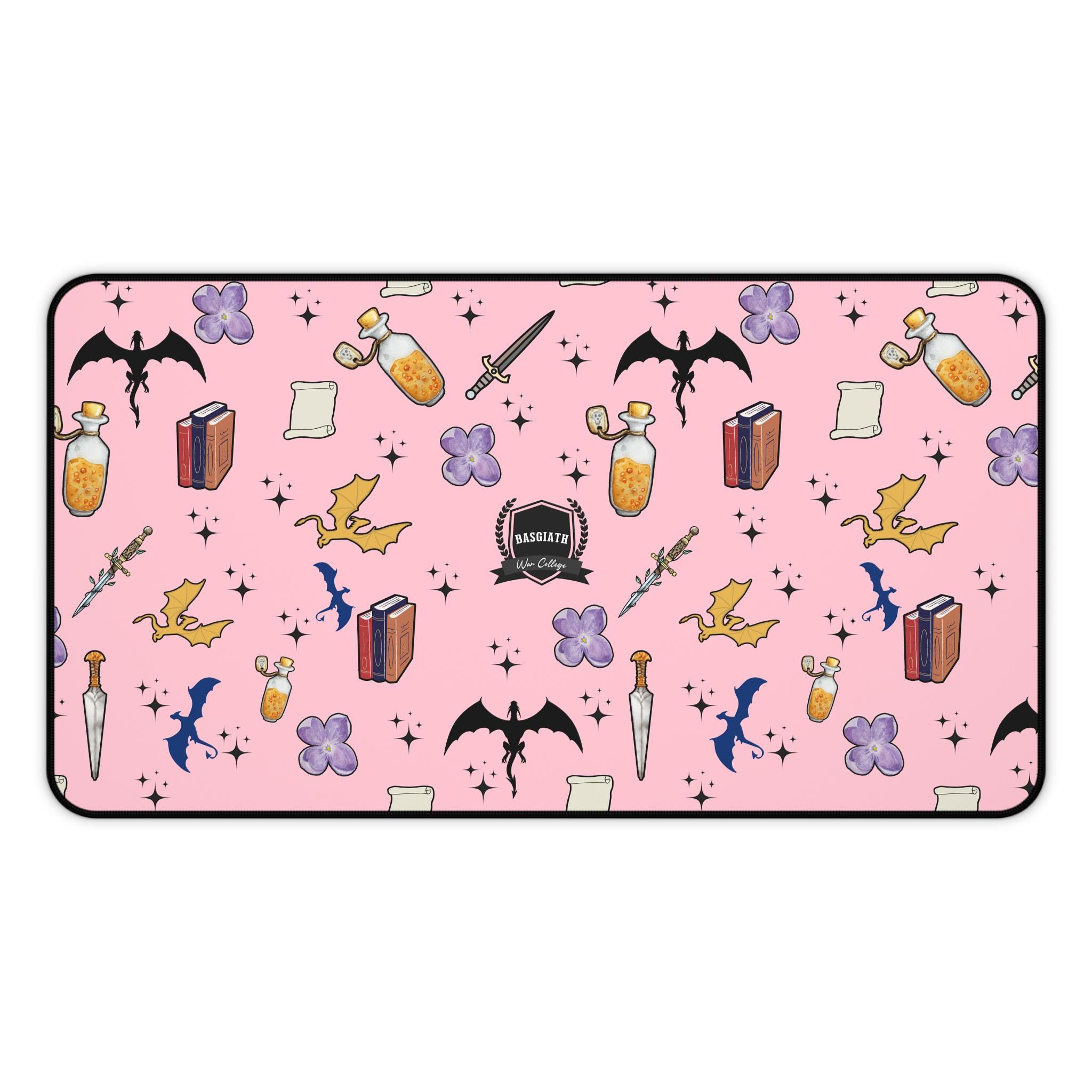 4th Wing Inspired Computer Desk Mat