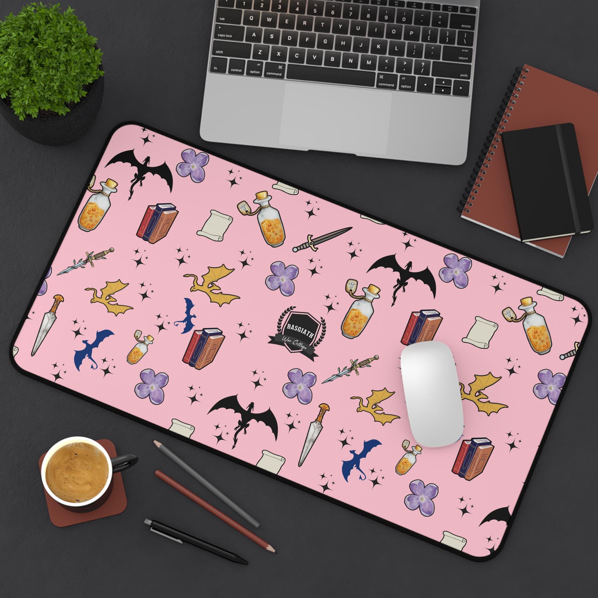 4th Wing Inspired Computer Desk Mat