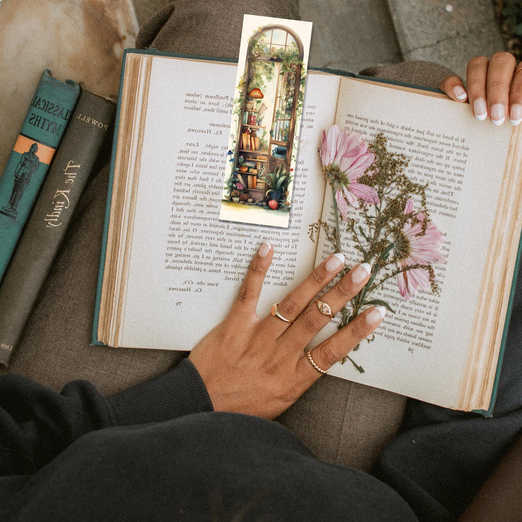 Fantasy Window View Bookmarks Romantasy Themed Bookmarks