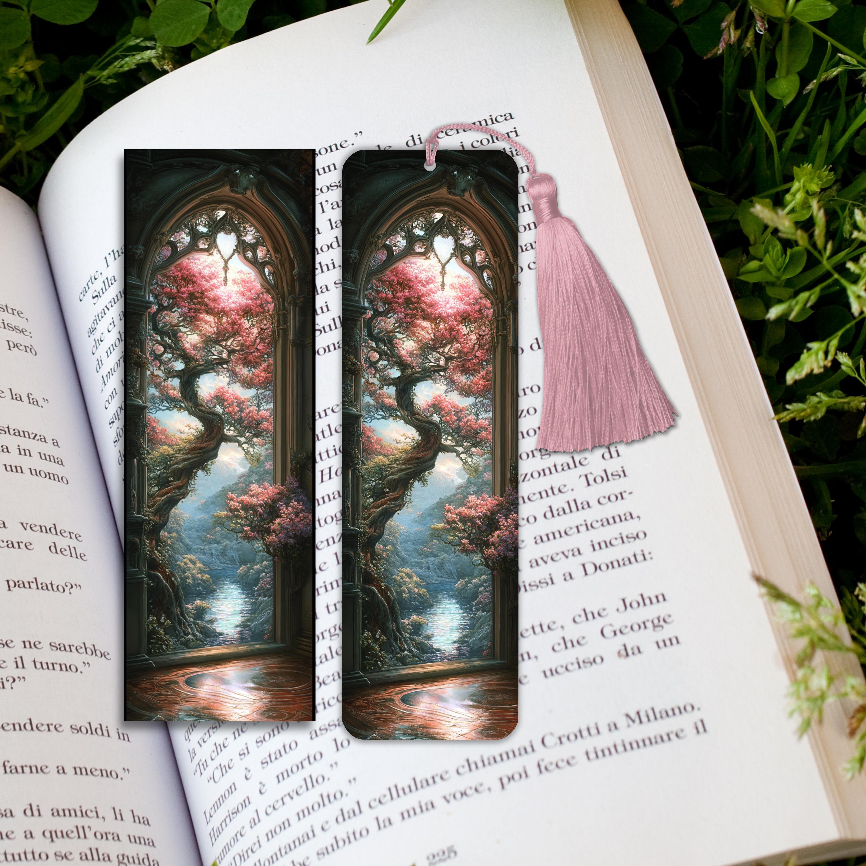 Fantasy Window View Bookmarks Romantasy Themed Bookmarks
