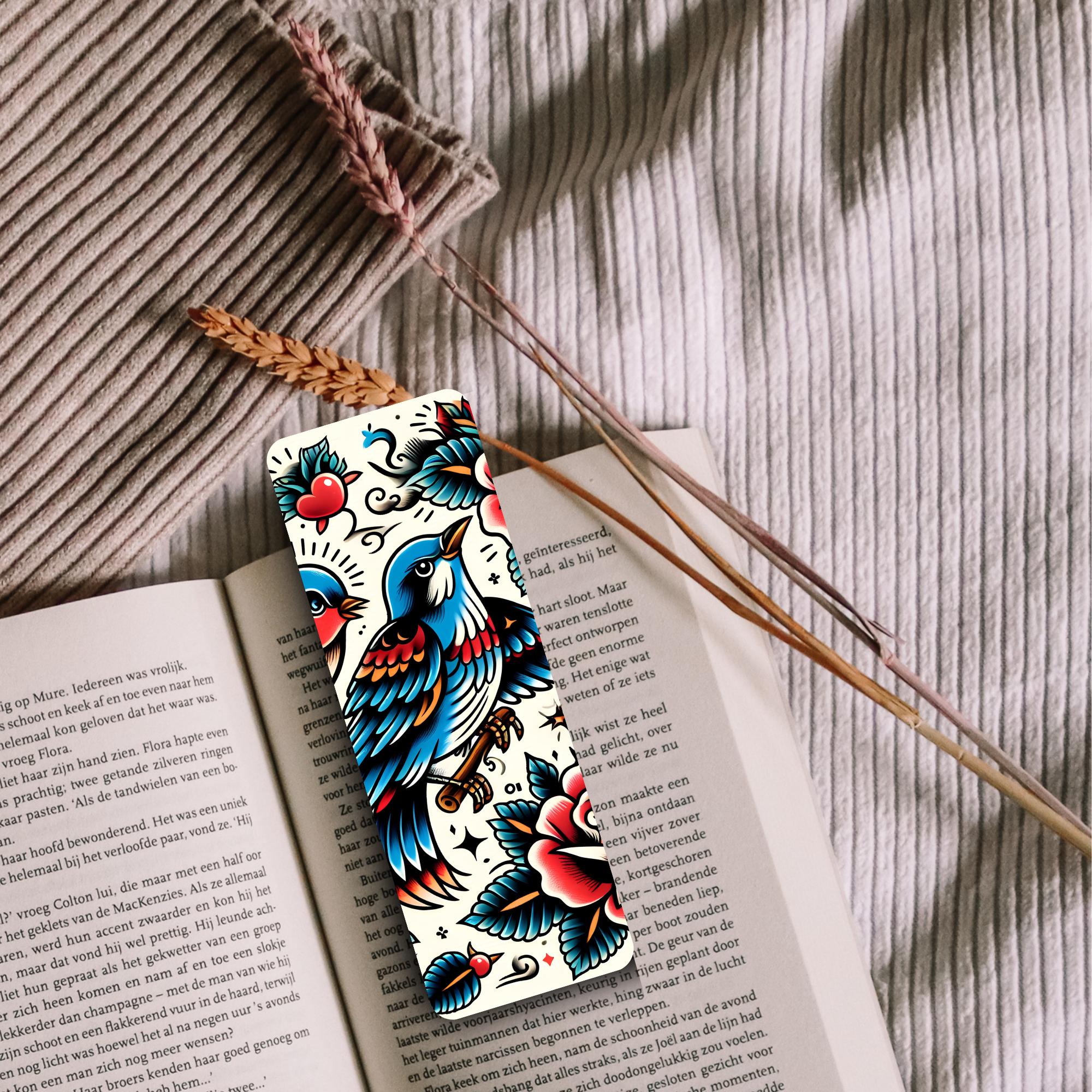 Tattoo Inspired Bookmark Vintage Sailor Flash Style