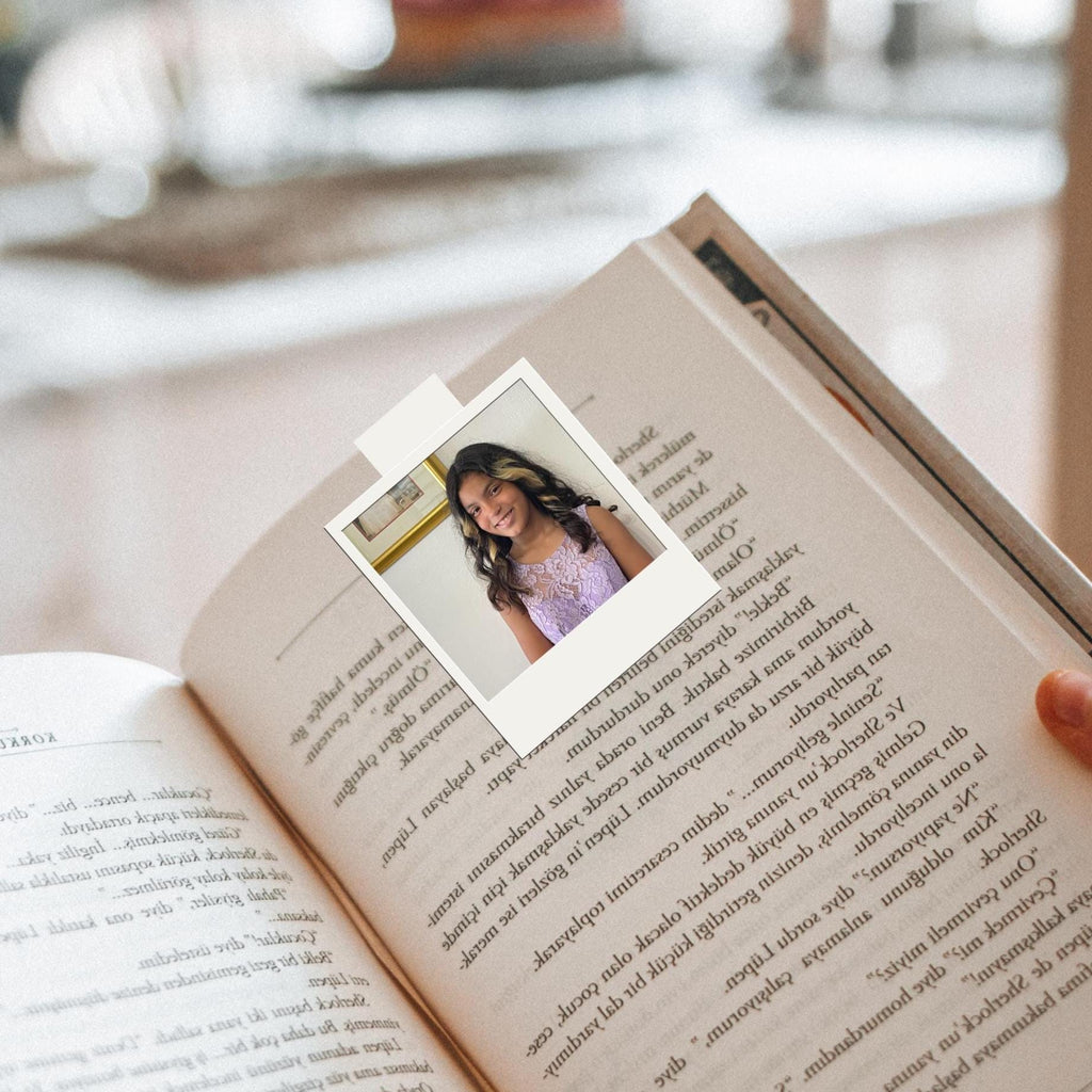 Personalized Photo Magnetic Bookmark-Custom Picture Bookmark