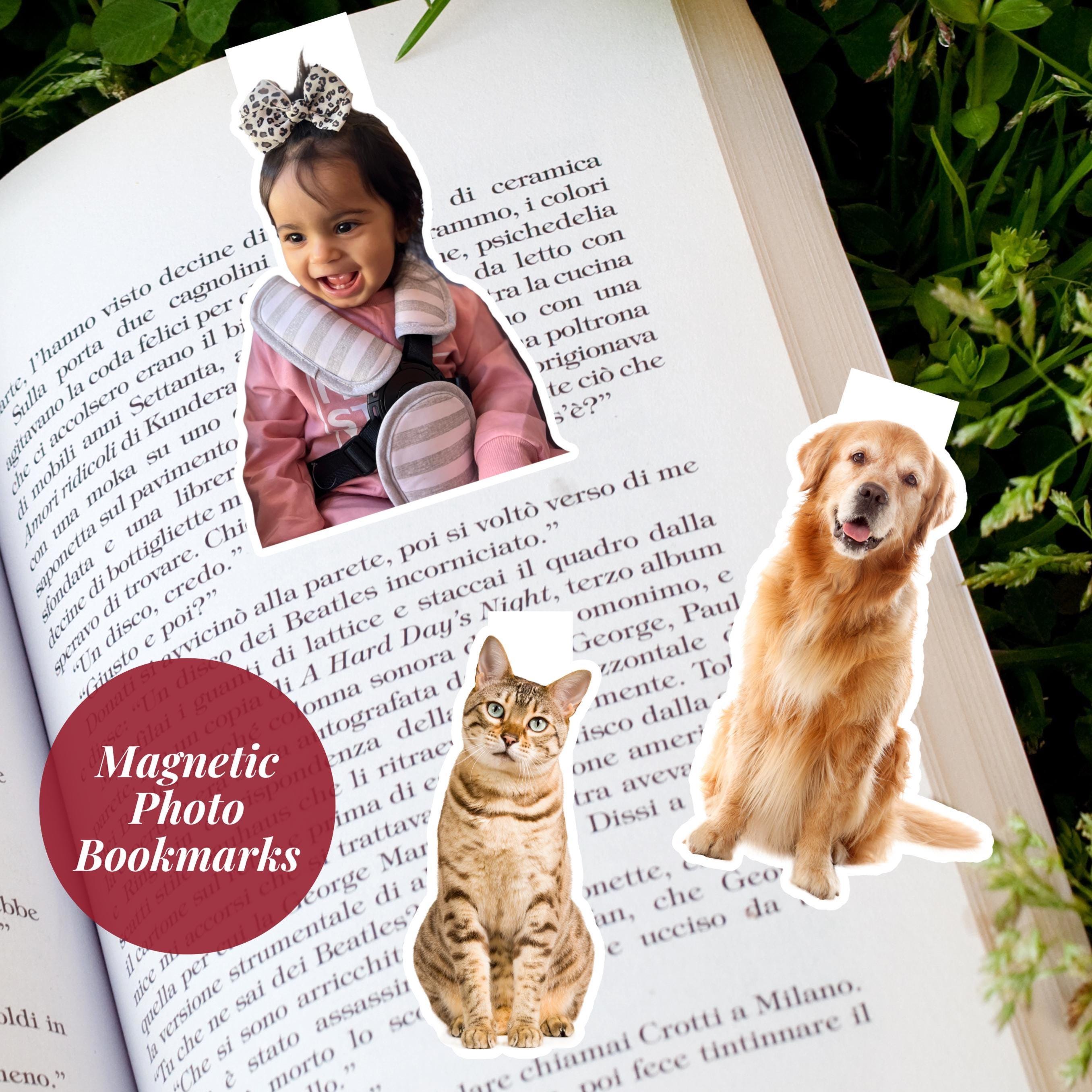 Personalized Photo Magnetic Bookmark-Custom Picture Bookmark