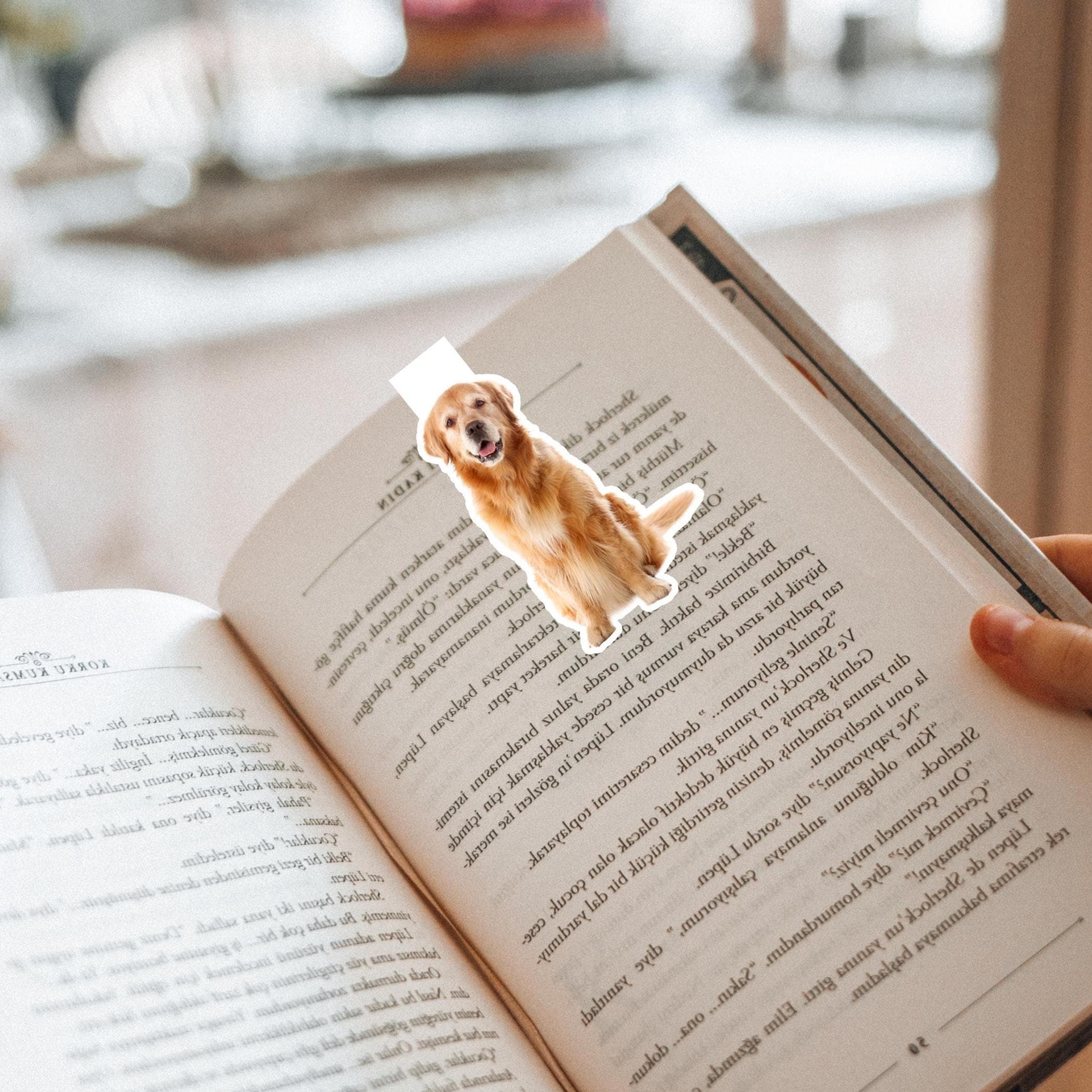 Personalized Photo Magnetic Bookmark-Custom Picture Bookmark
