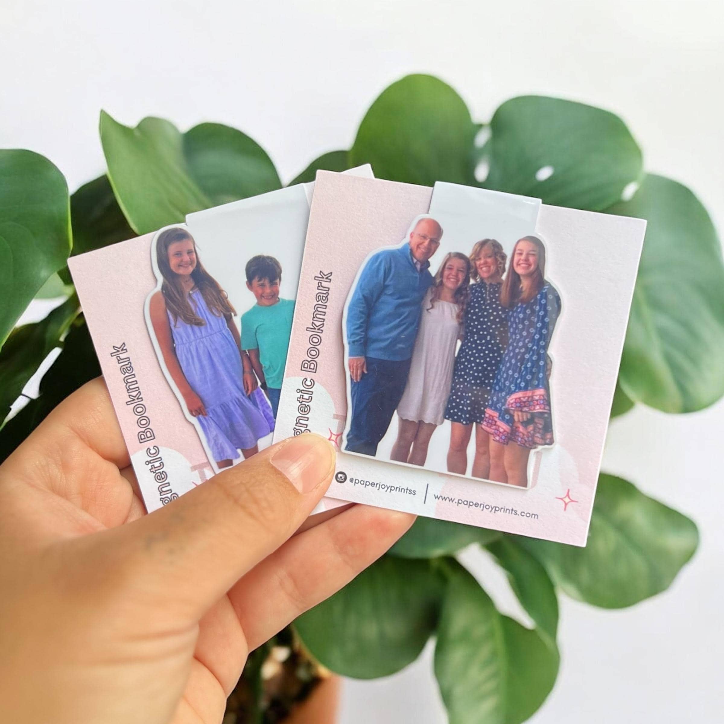 Personalized Photo Magnetic Bookmark-Custom Picture Bookmark