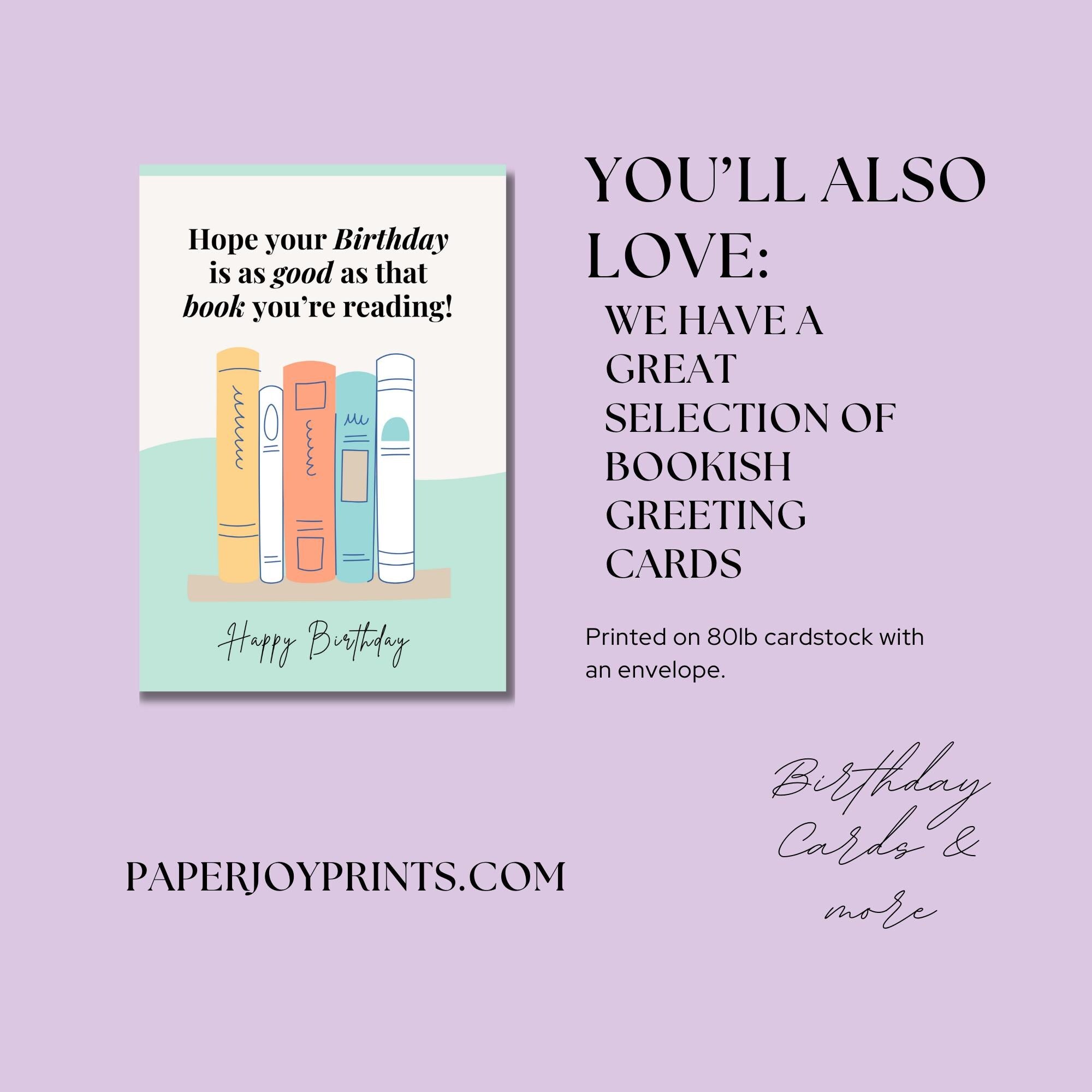 ACOTAR Birthday Card: Rhysand Night Court Fantasy Greeting Card Funny Birthday Card for Reader