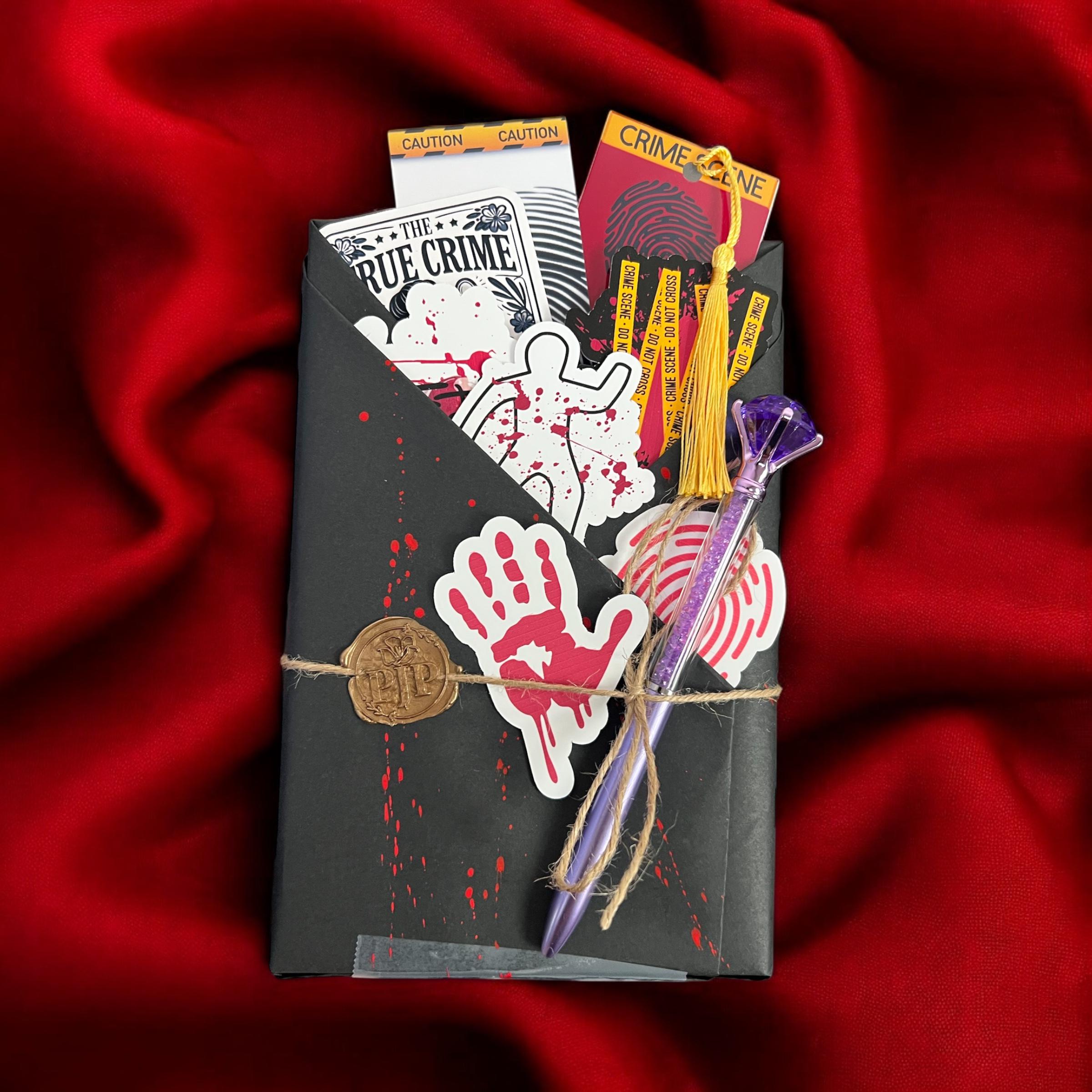True Crime Blind Date With A Book Mystery Surprise Bundle for True Crime Junkie