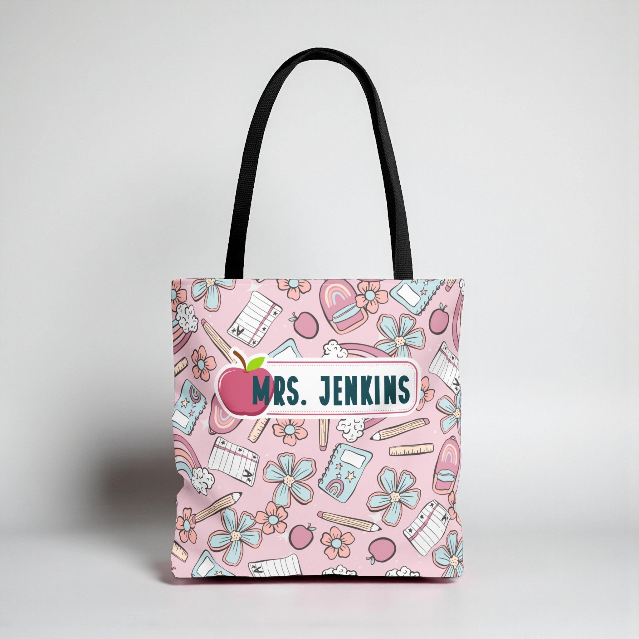 Personalized Teacher Tote Bag-Teacher Appreciation Gift
