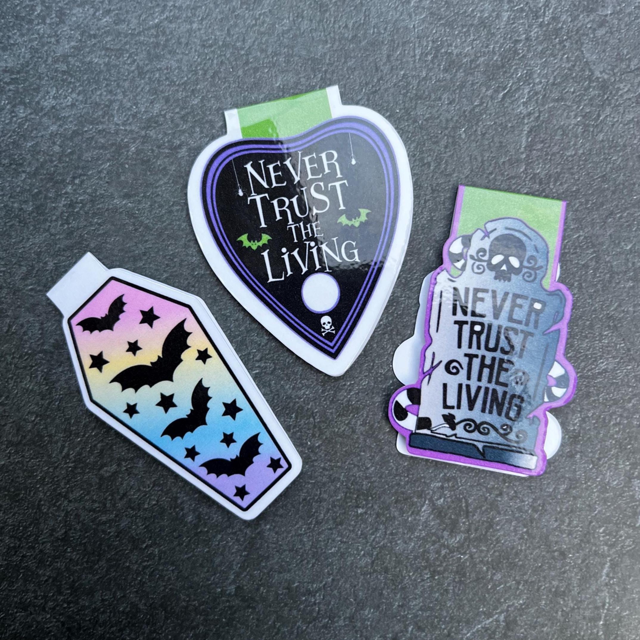 Never Trust The Living Magnetic Bookmark Bundle