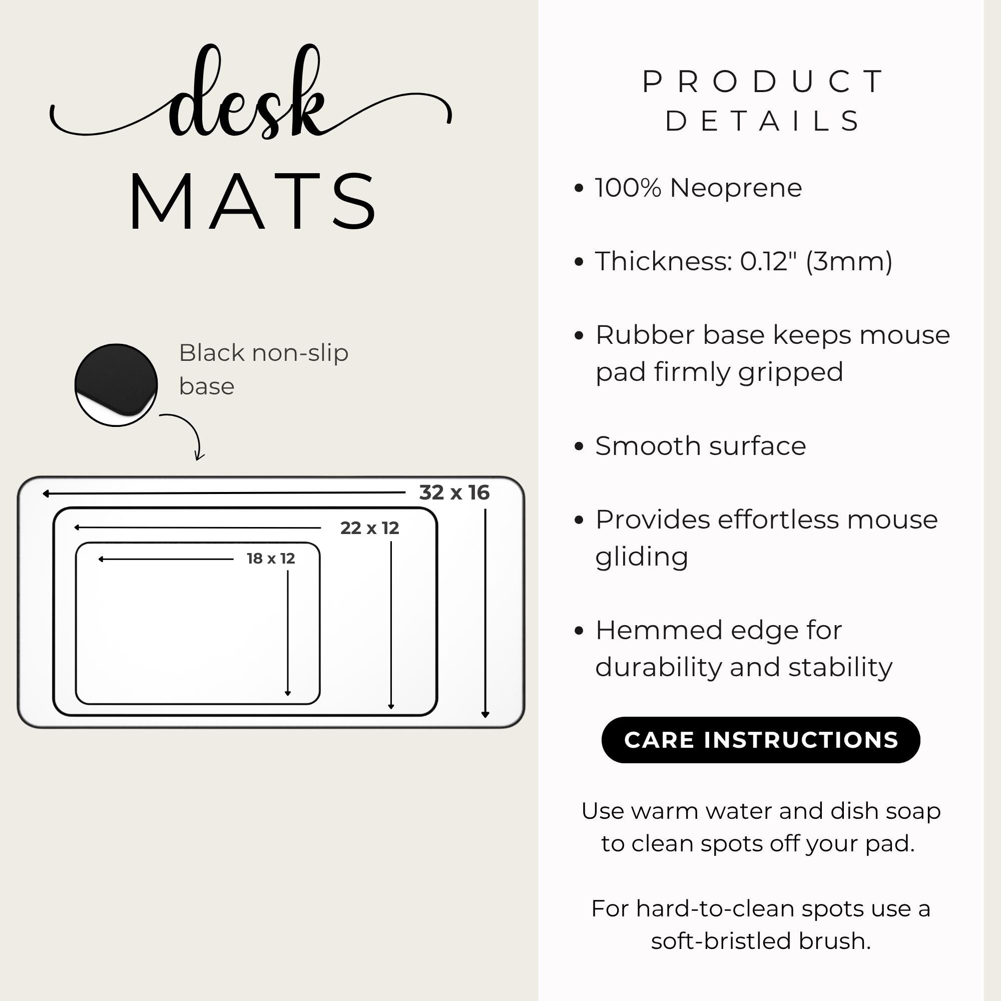 Personalized Jane Austen Desk Mat-Custom Name Office Decor