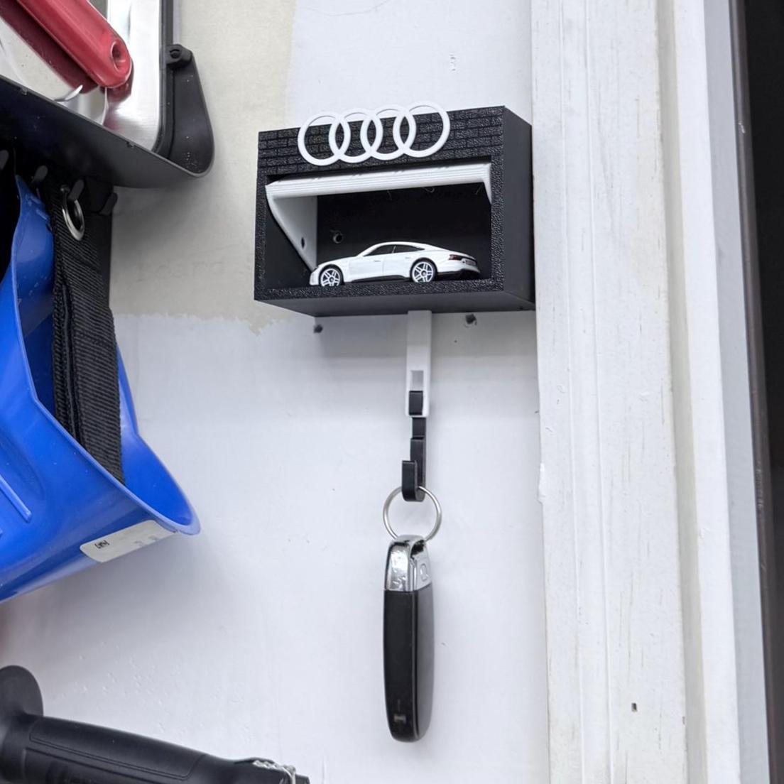 Custom Car Key Holder Mini Garage Key Organizer Gift for Dad Hot Wheel Display Key Hook Car Lover Custom Color Key Rack for Car Enthusiast