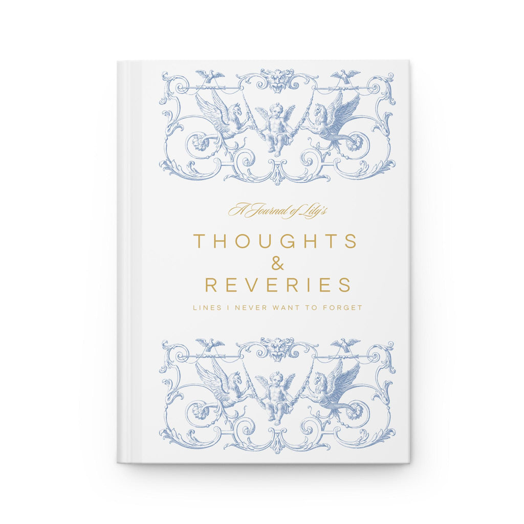Jane Austen Inspired Personalized Journal-Custom Name Notebook