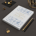Jane Austen Inspired Personalized Journal-Custom Name Notebook