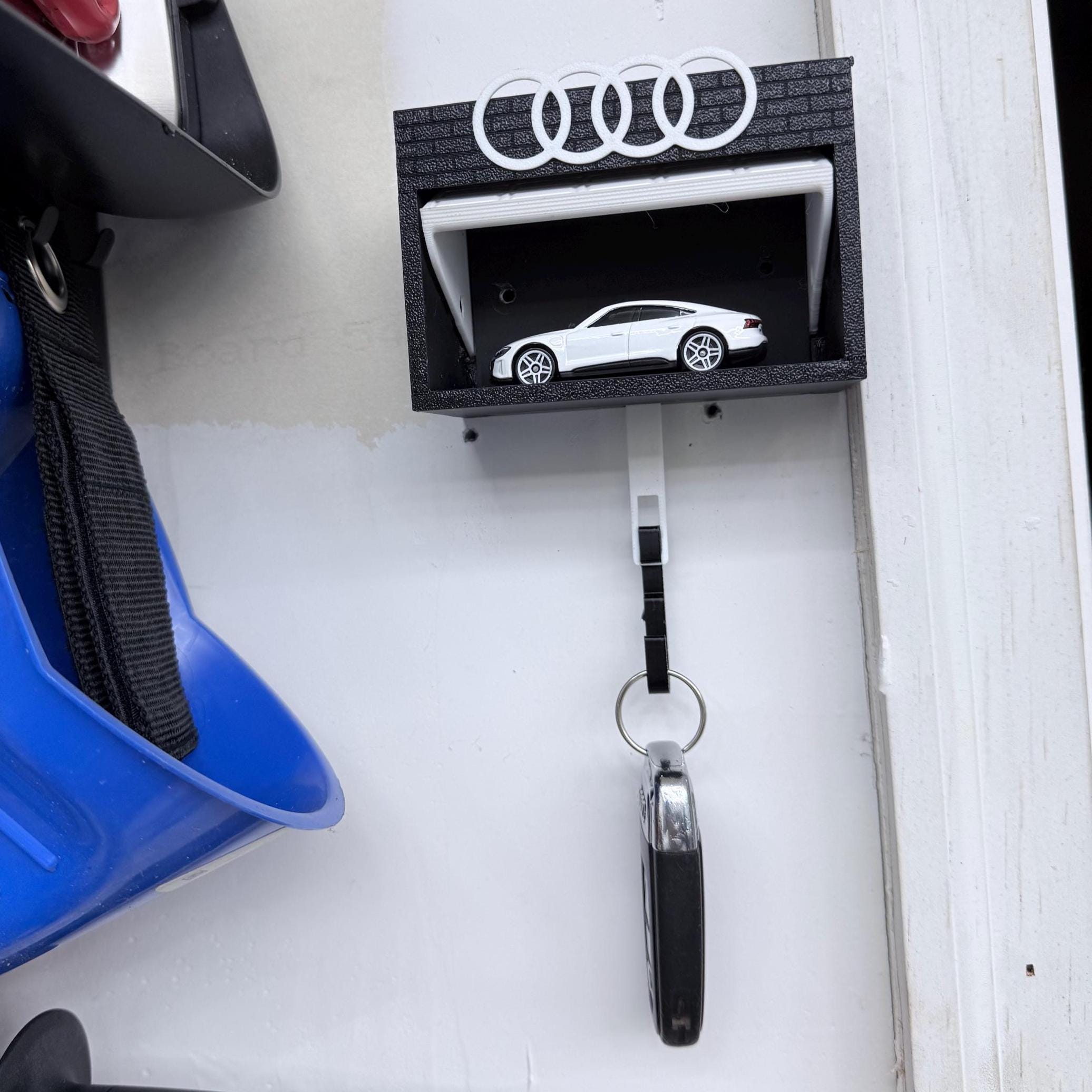 Custom Car Key Holder Mini Garage Key Organizer Gift for Dad Hot Wheel Display Key Hook Car Lover Custom Color Key Rack for Car Enthusiast