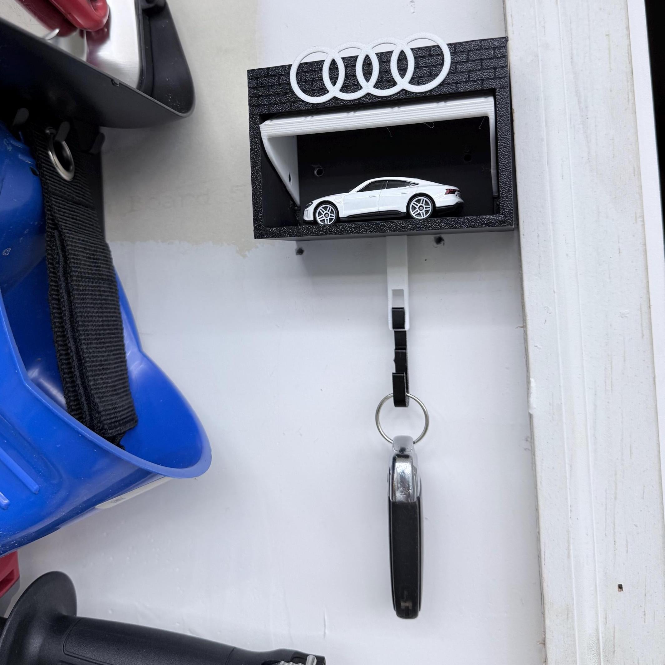 Custom Car Key Holder Mini Garage Key Organizer Gift for Dad Hot Wheel Display Key Hook Car Lover Custom Color Key Rack for Car Enthusiast