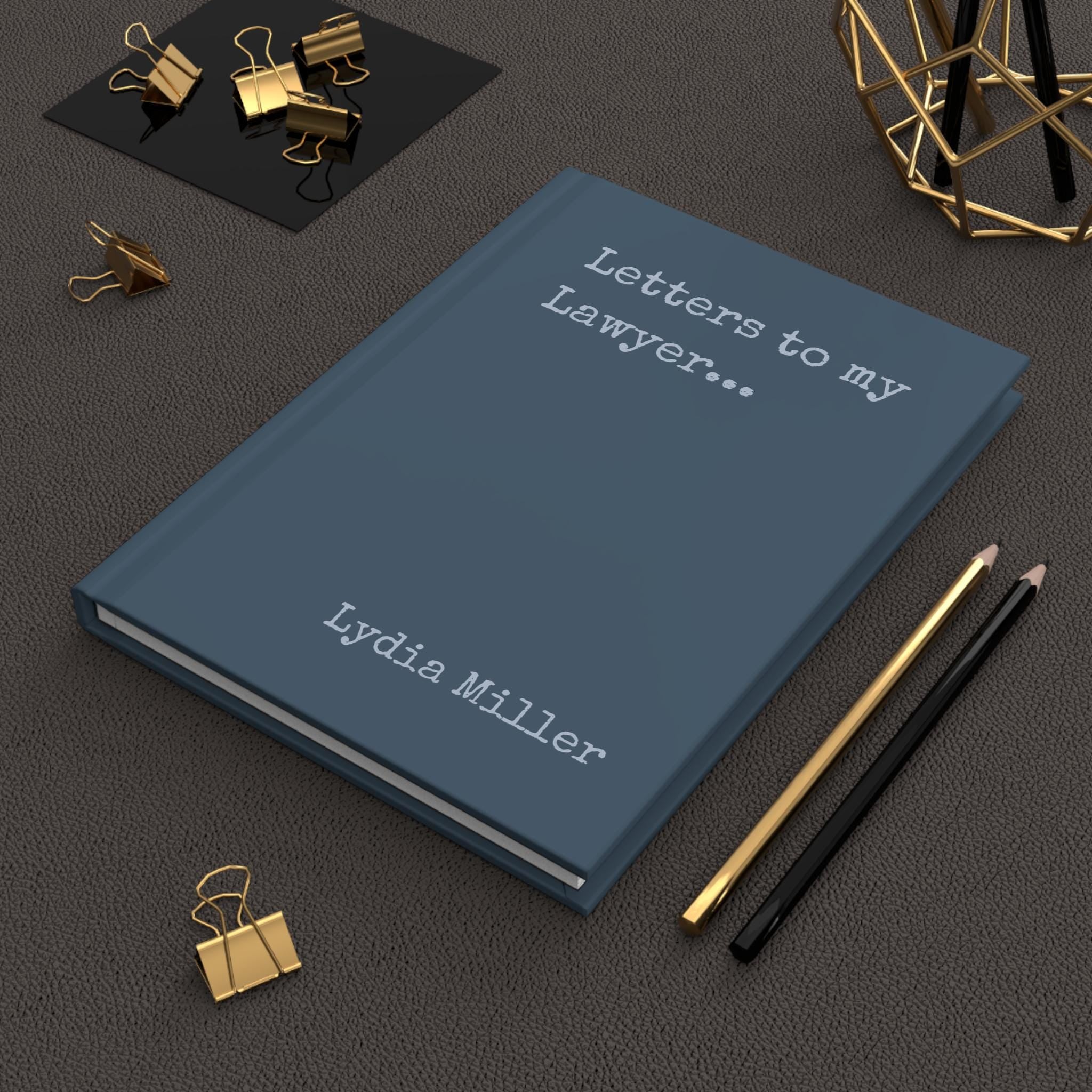Funny True Crime Journal Letters to My Lawyer Notebook-Personalized