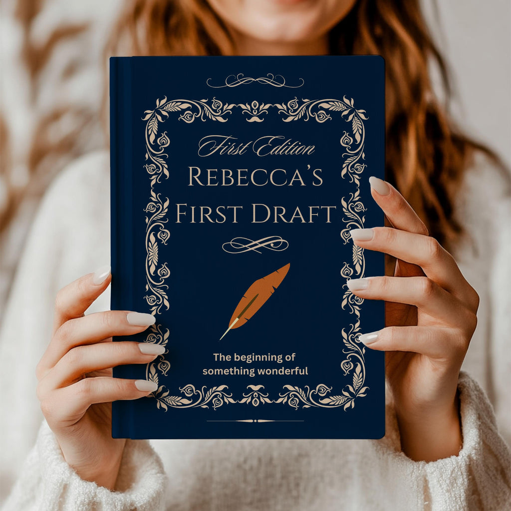 Personalized Writing Journal Custom Hardcover Notebook