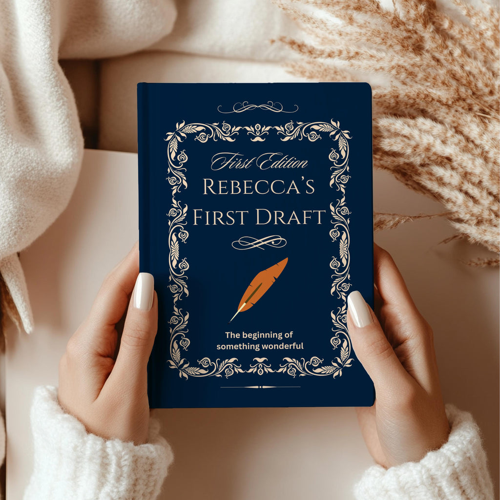 Personalized Writing Journal Custom Hardcover Notebook