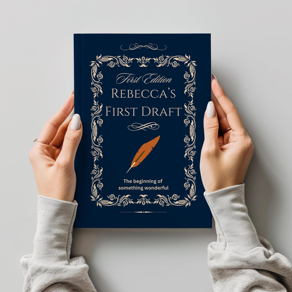 Personalized Writing Journal Custom Hardcover Notebook