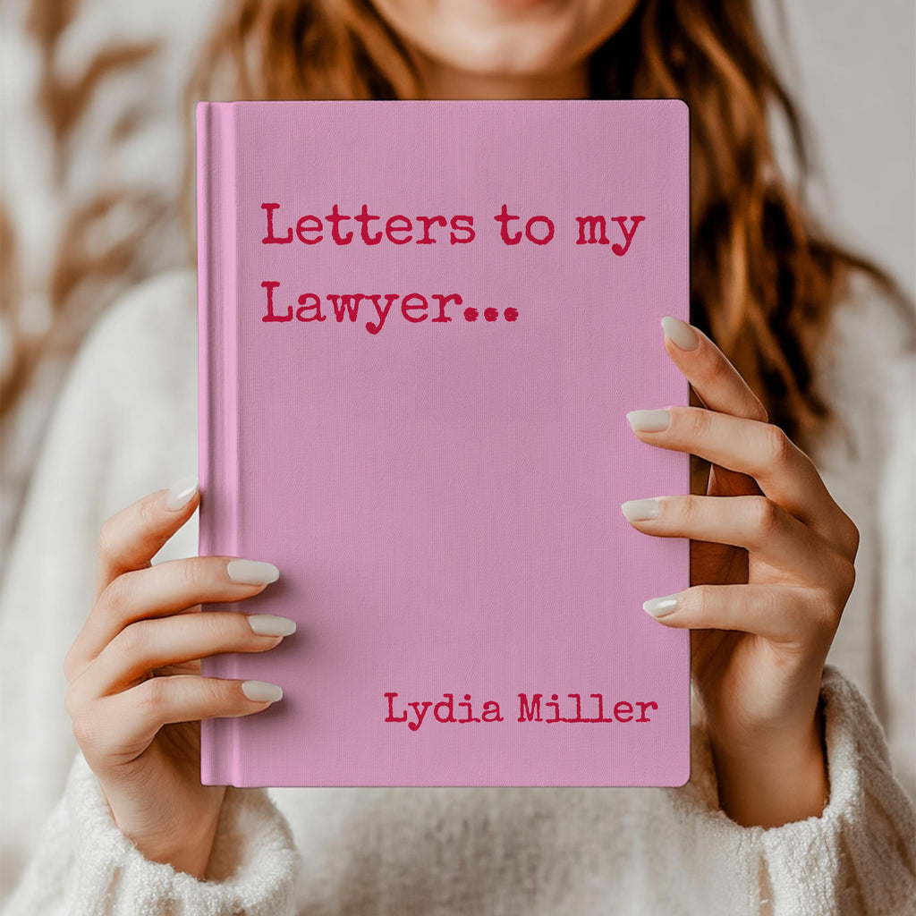 Funny True Crime Journal Letters to My Lawyer Notebook-Personalized