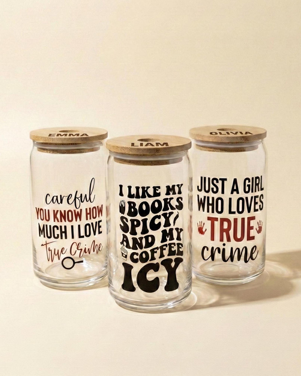 Romance Reader Glass Tumbler