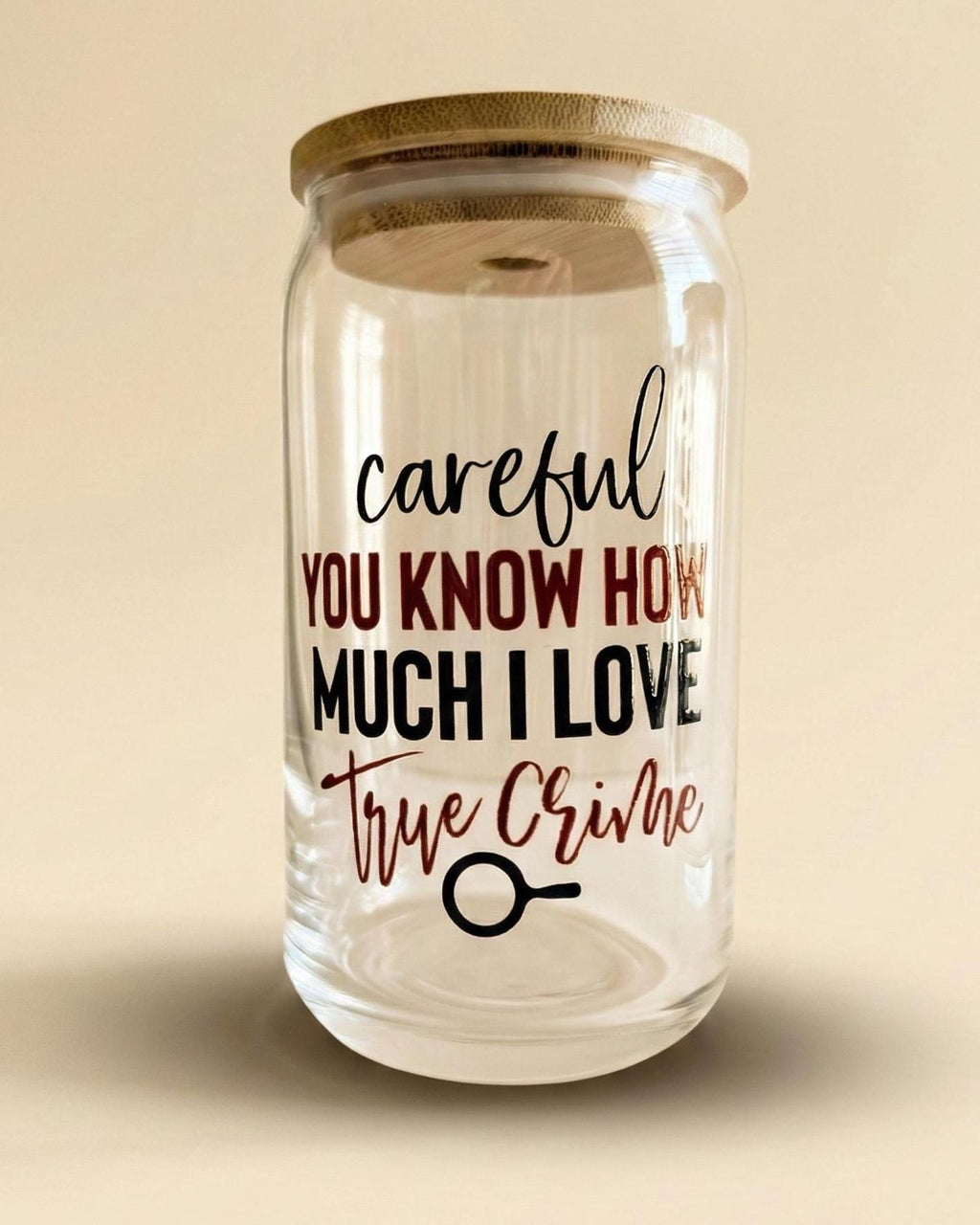Romance Reader Glass Tumbler