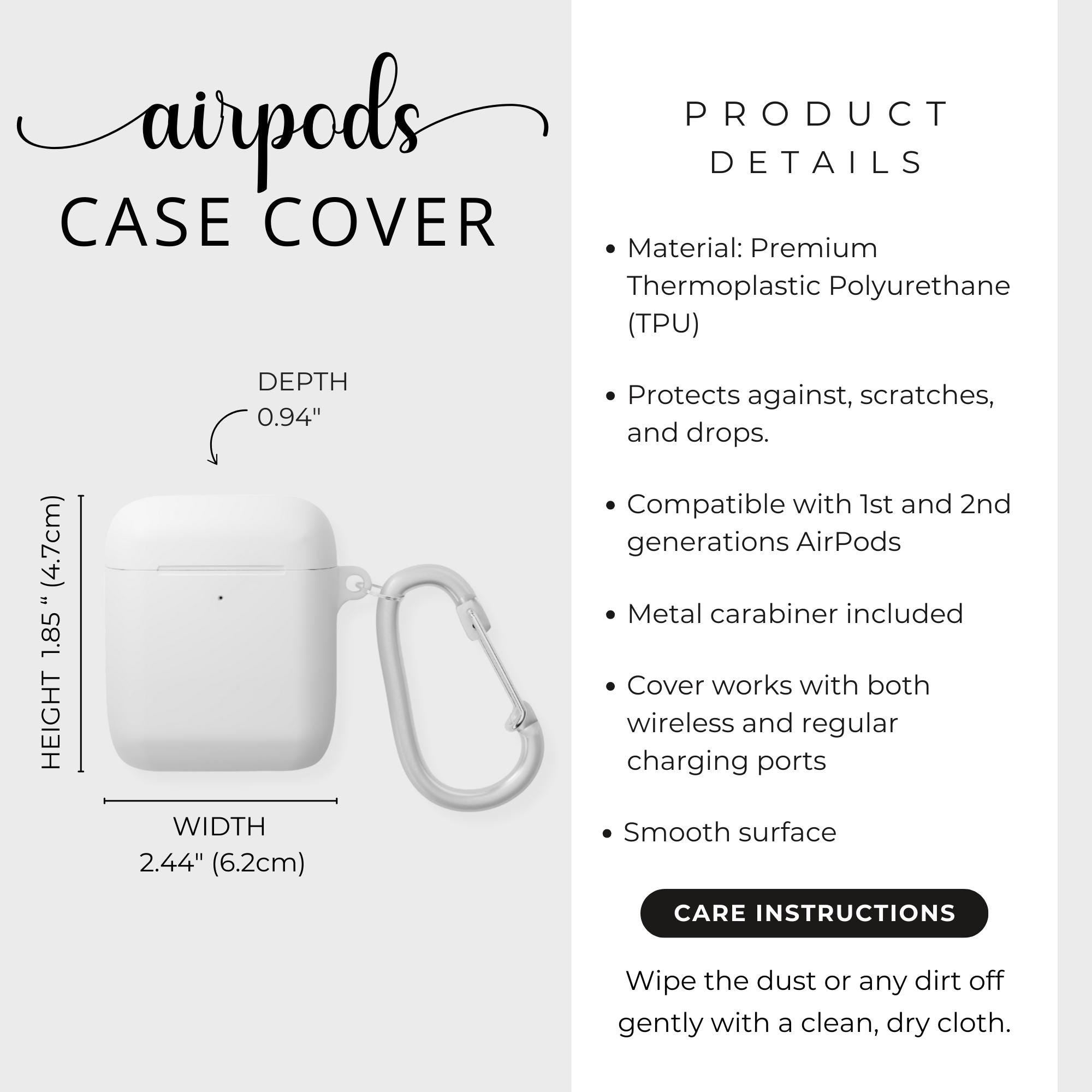Custom Name AirPods Case Personalized Tortoiseshell