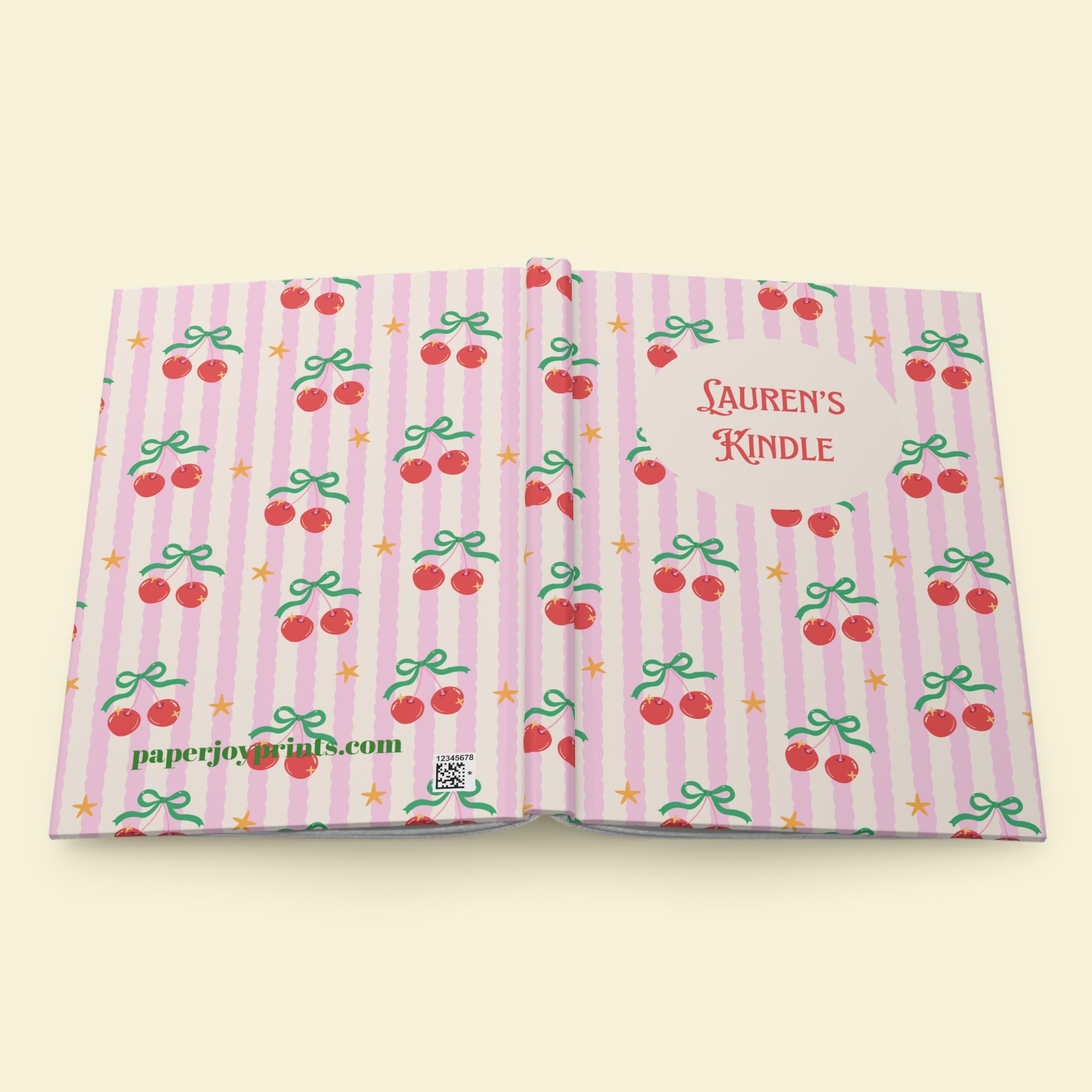 Personalized Cherry Journal Custom Name Notebook